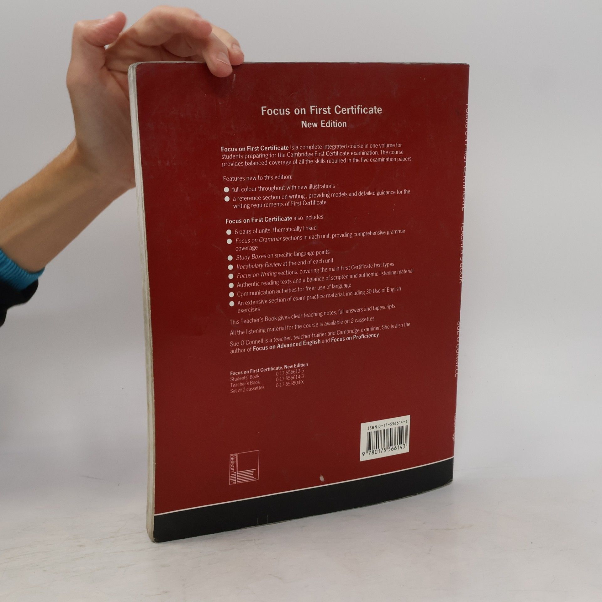 Sue O. Connell Focus on First Certificate