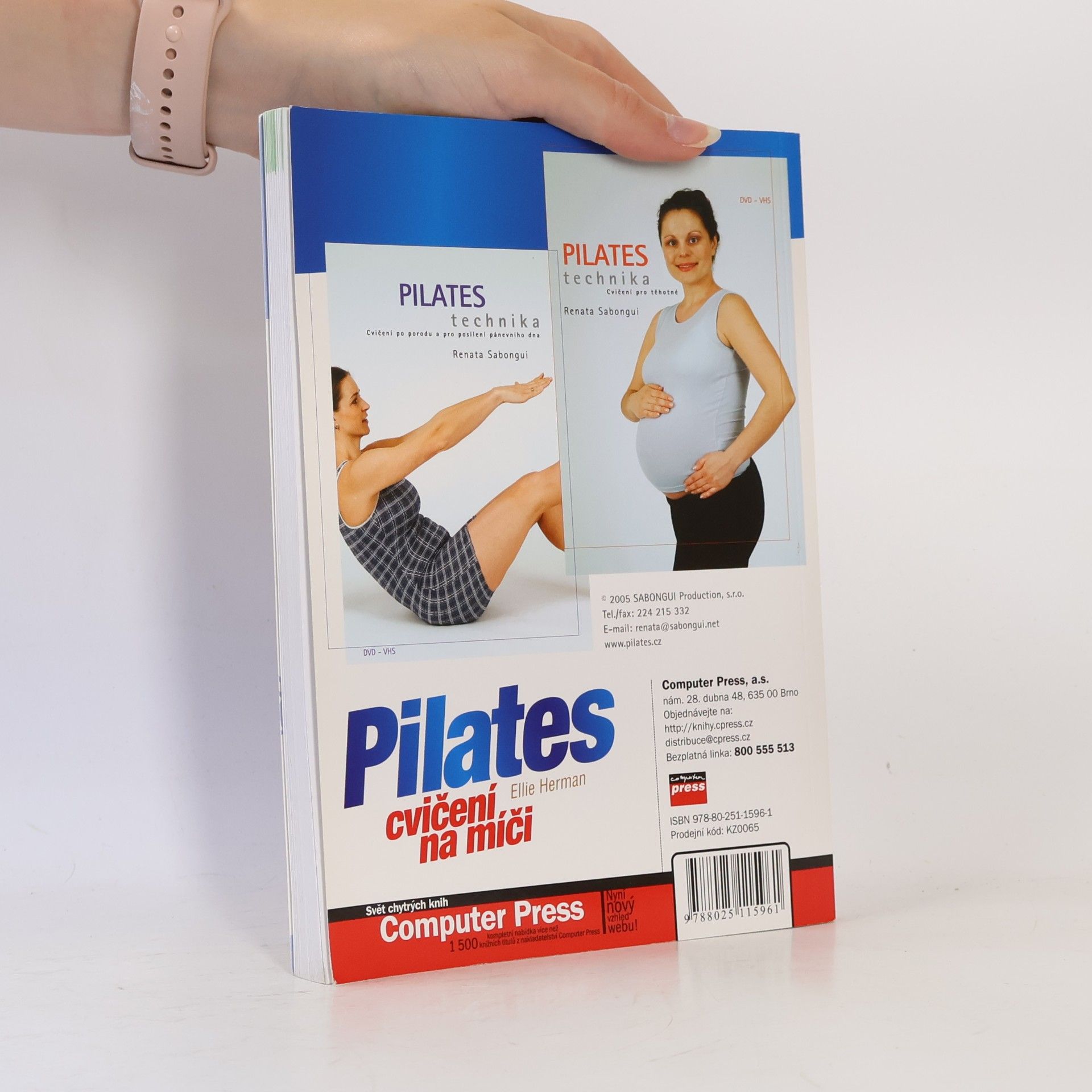 Ellie Herman Pilates cvičení na míči: Jak si zpevnit a zformovat celou postavu