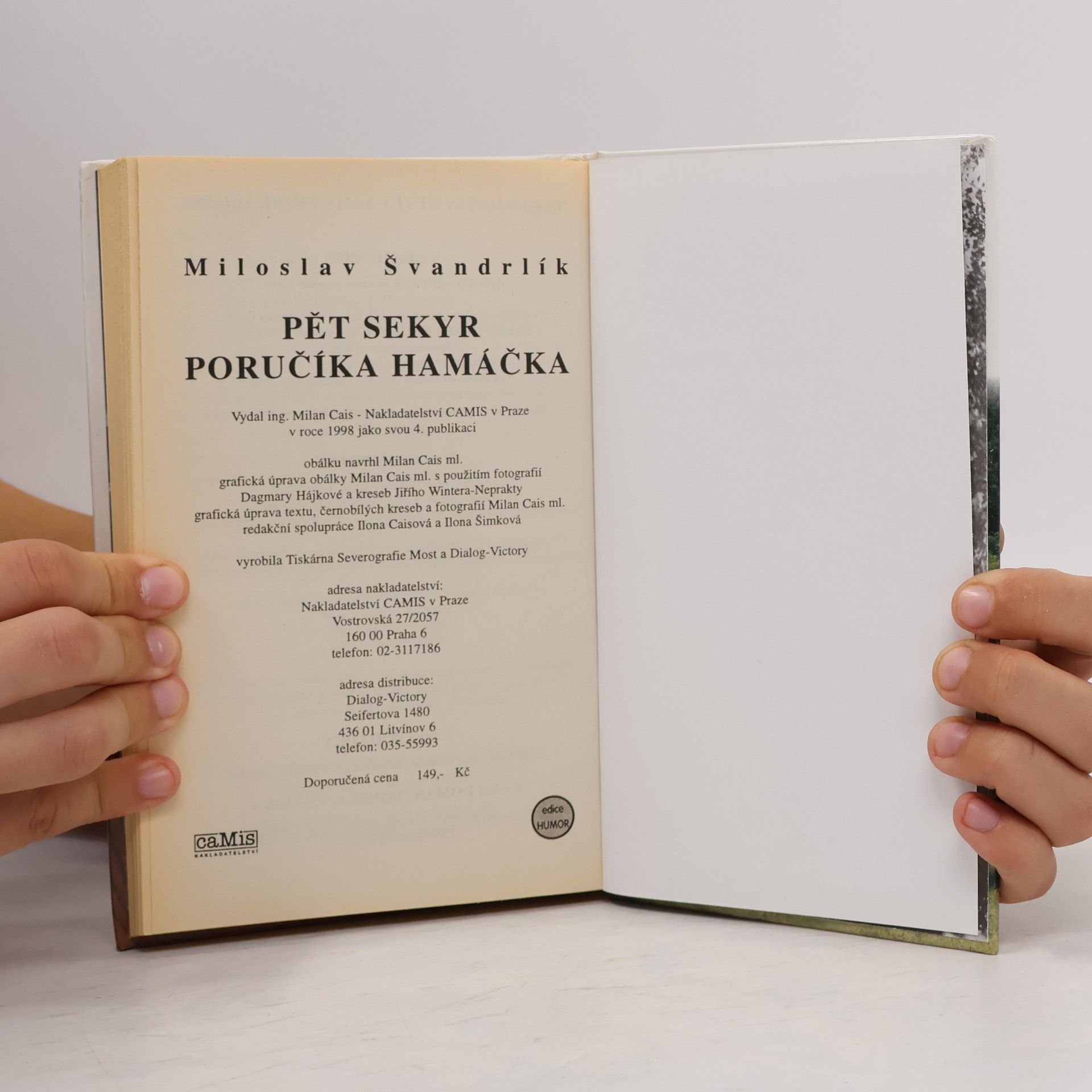 Miloslav Švandrlík Černí Baroni III. Pět sekyr poručíka hamáčka