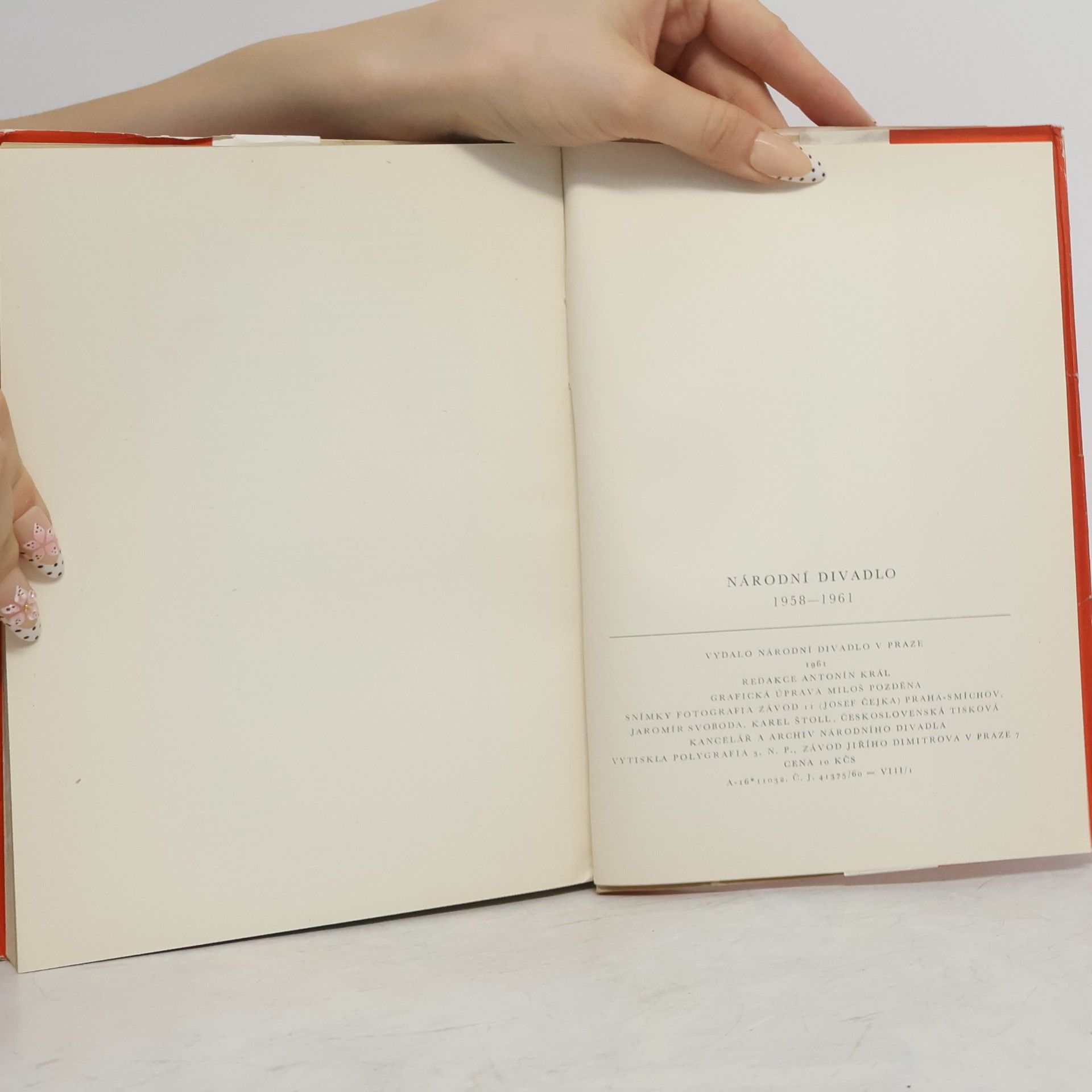 Kolektiv autorů Národní divadlo 1958-1961