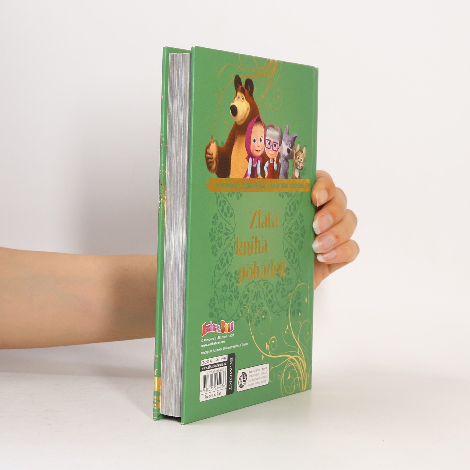 Various authors Nová zlatá kniha pohádek - Máša a medvěd
