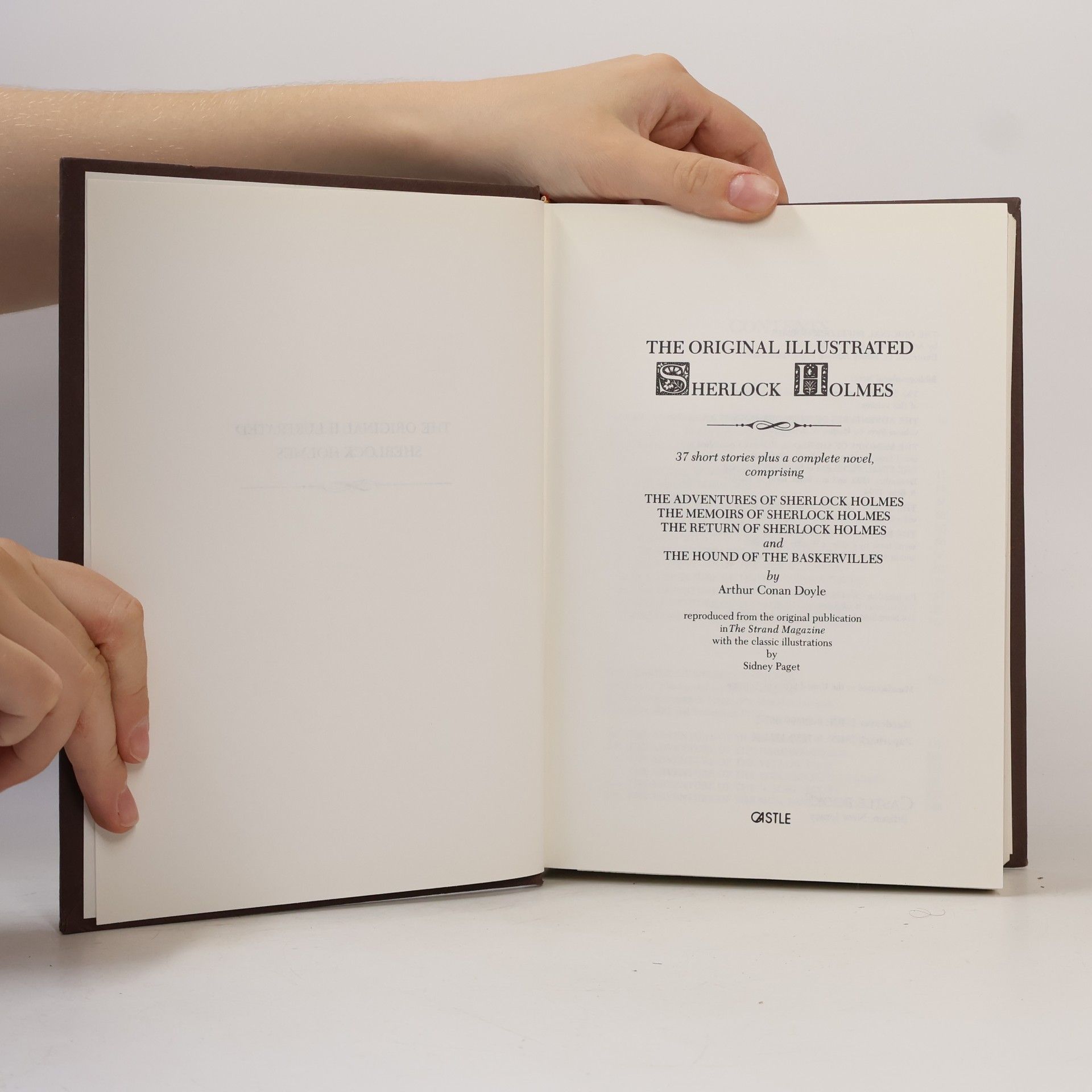 Arthur Conan Doyle The Original Illustrated Sherlock Holmes