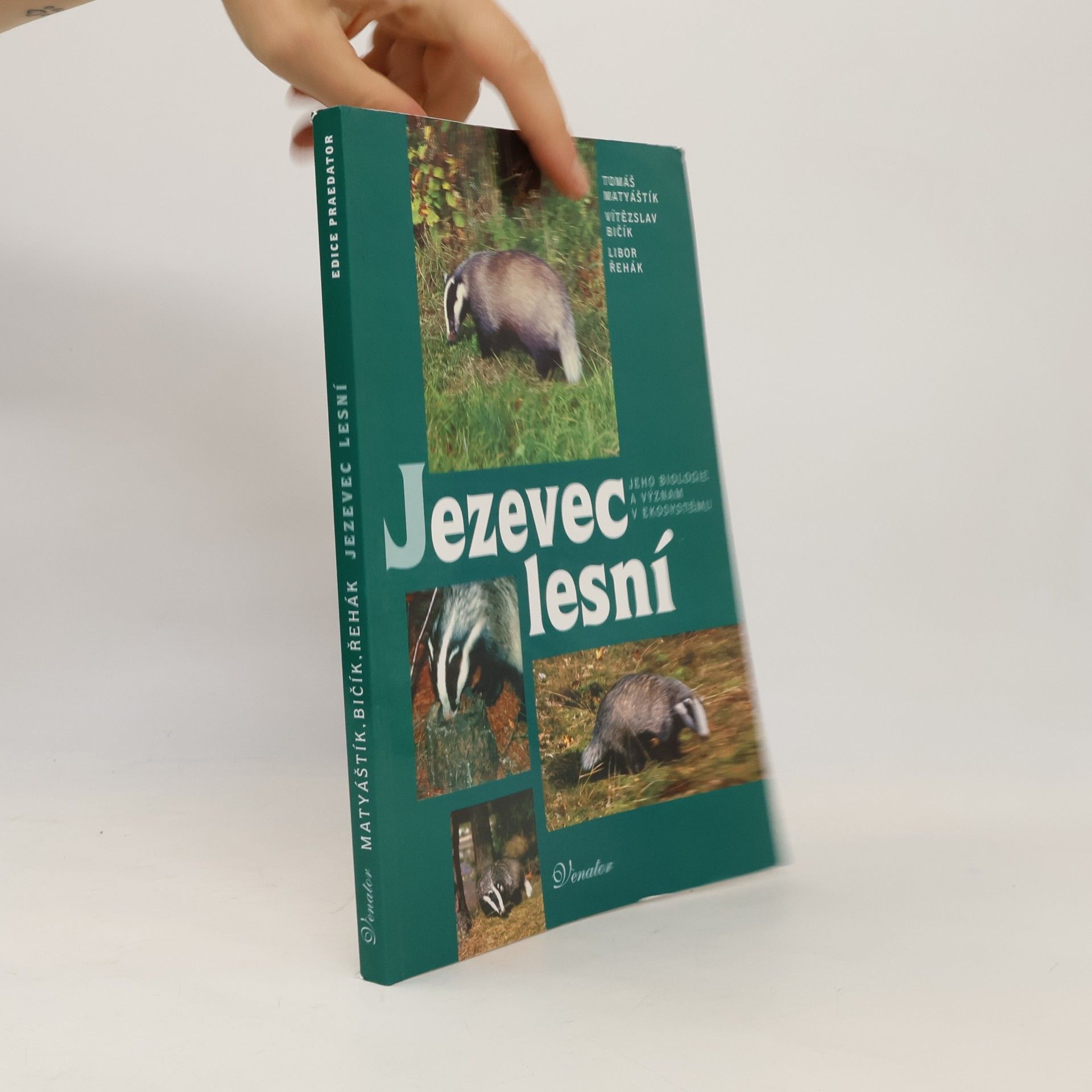Libor Řehák Jezevec lesní : jeho biologie a význam v ekosystému