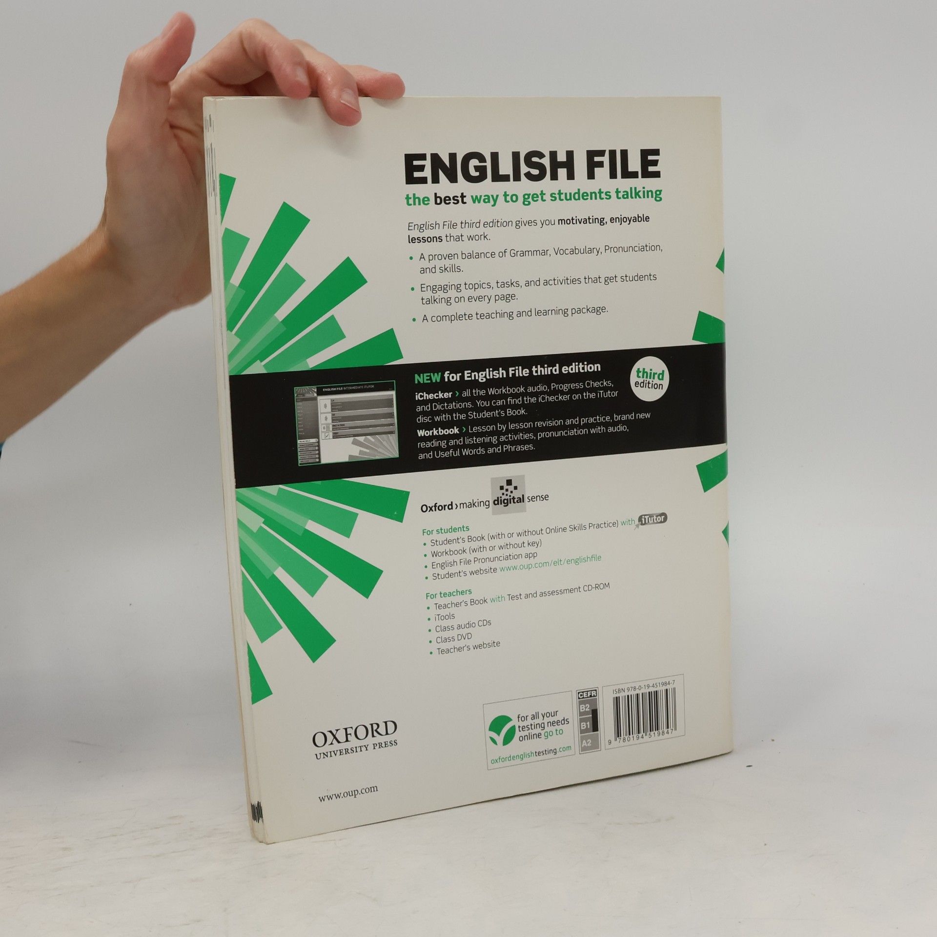 Christina Latham-Koenig English file : elementar : workbook with key