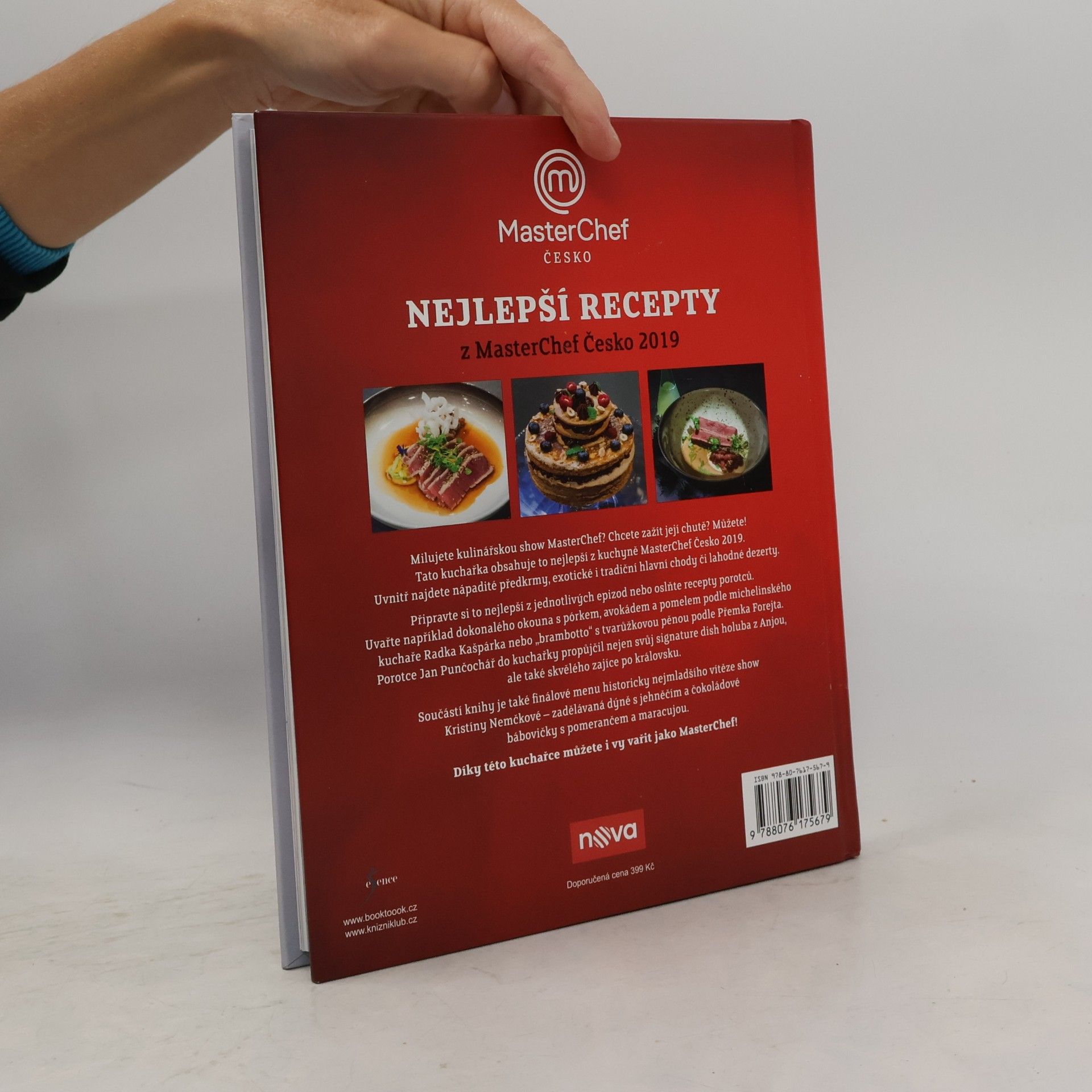 Collectif d'auteurs Nejlepší recepty z MasterChef Česko 2019