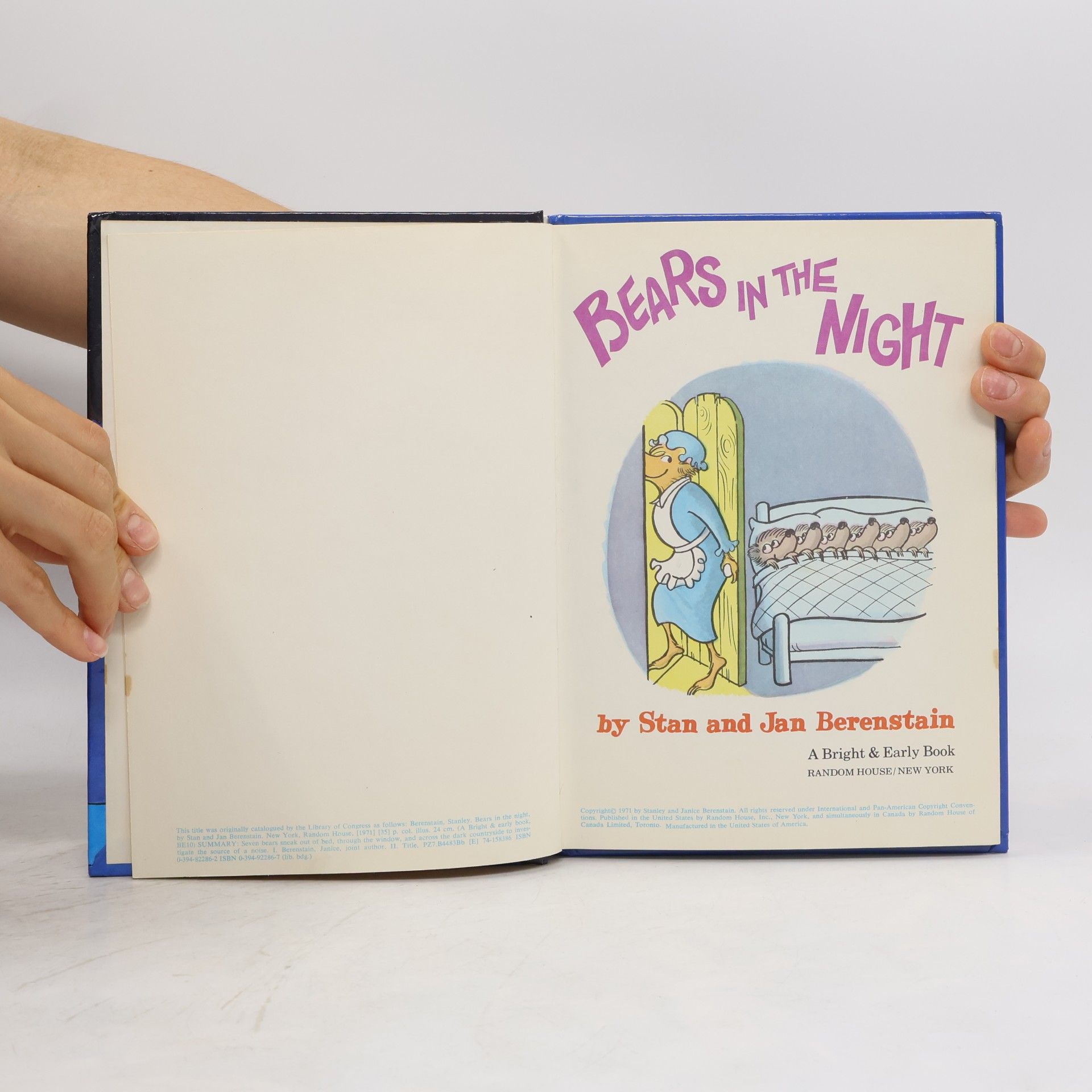 Stan Berenstain Bright and Early Books for Beginning Beginners - 10: Bears in the Night