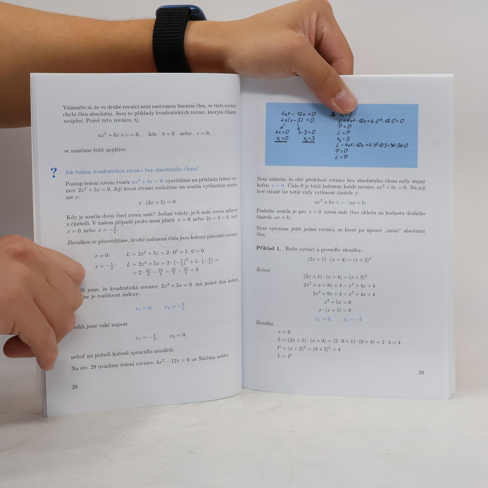 Jiří Herman Matematika: Kvarta. Rovnice a jejich soustavy