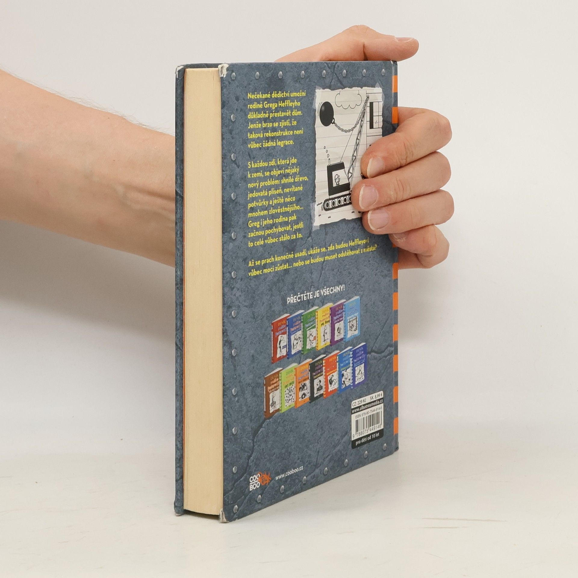 Jeff Kinney Deník malého poseroutky 14. Na spadnutí