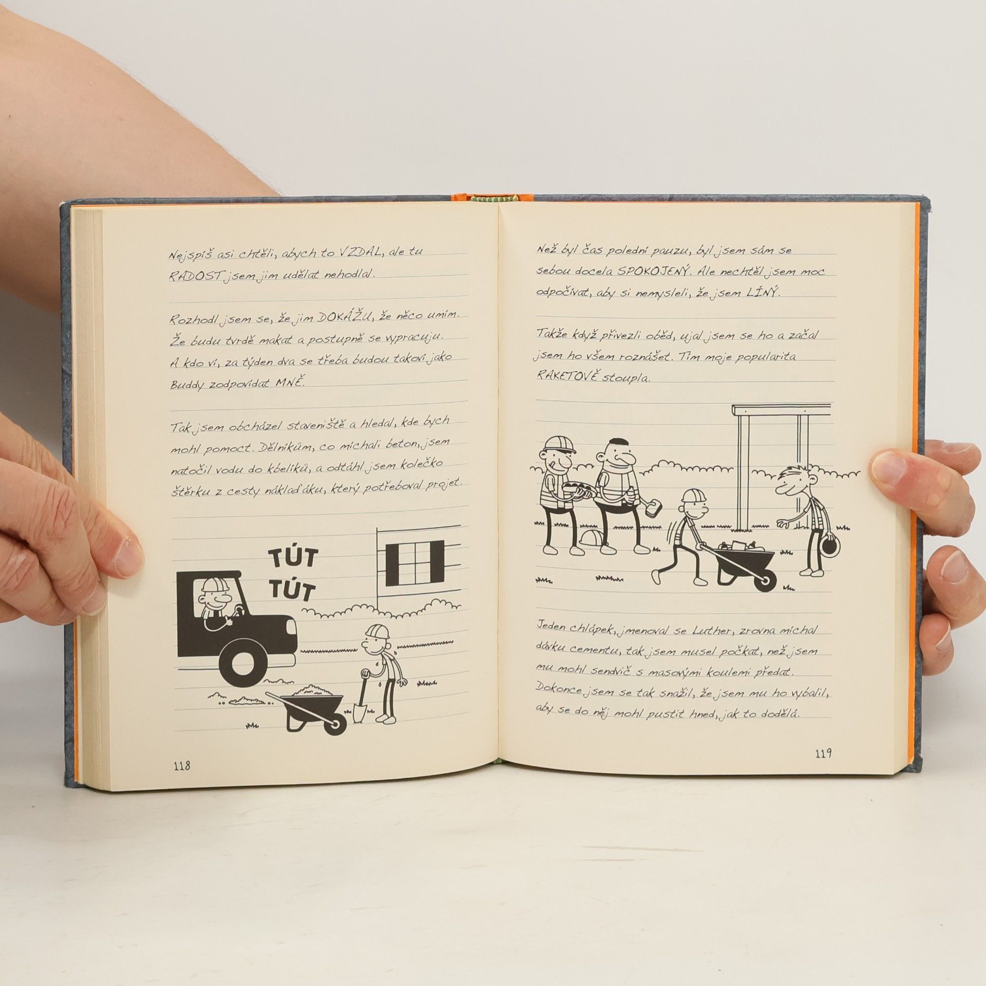 Jeff Kinney Deník malého poseroutky 14. Na spadnutí
