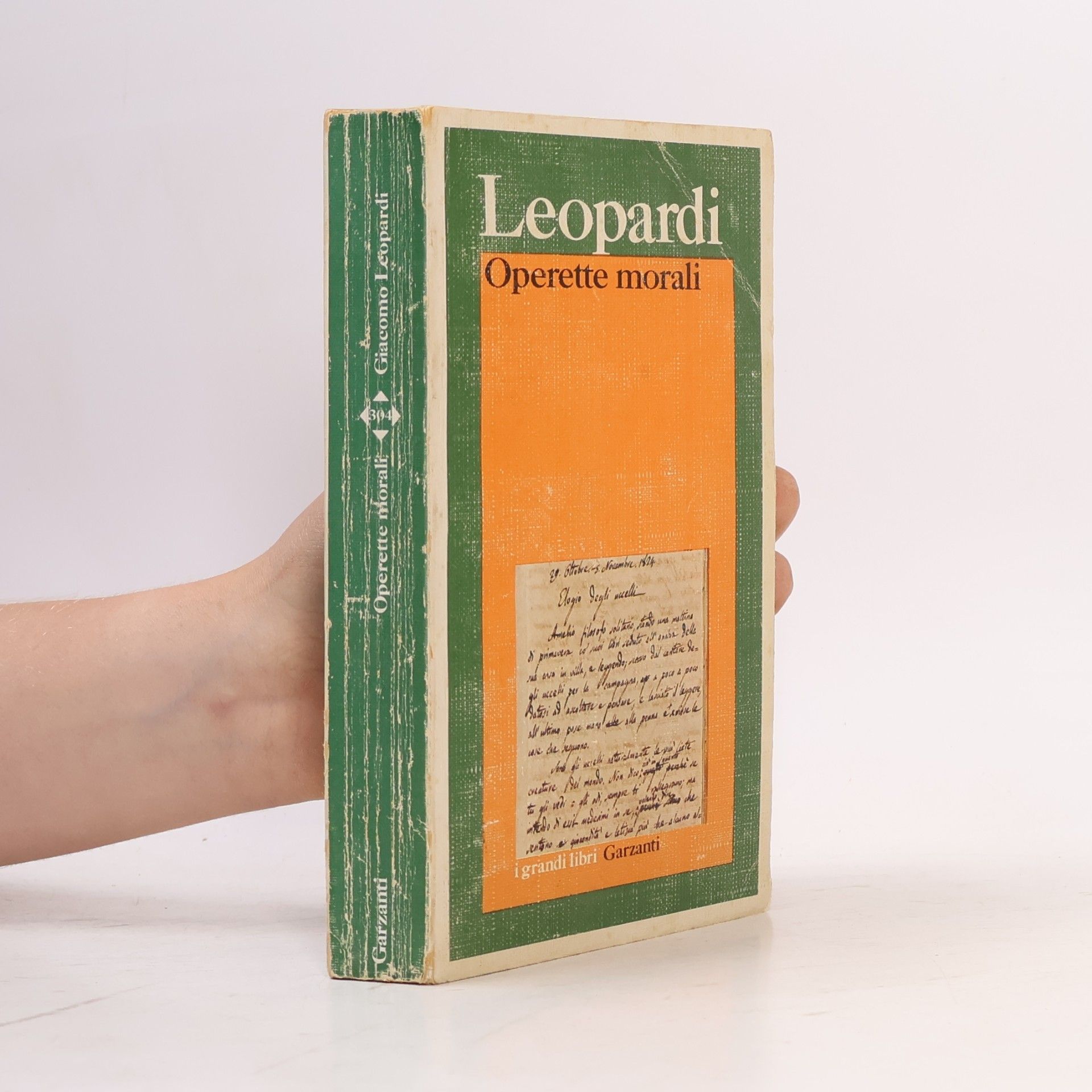 Giacomo Leopardi Operette morali