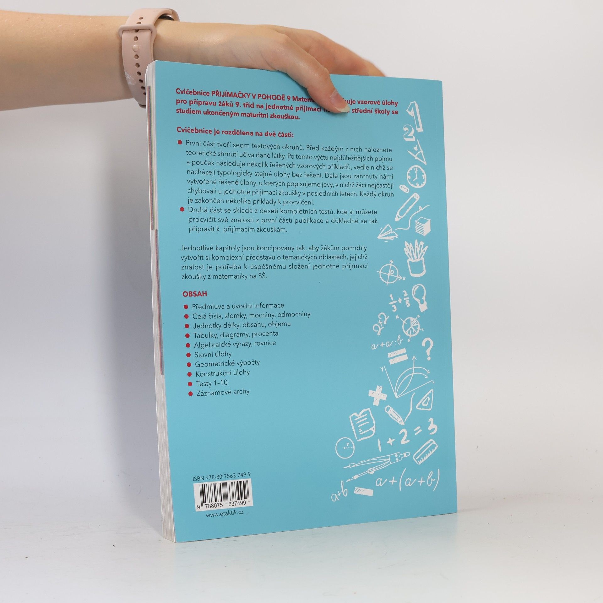 TAKTIK Přijímačky 9 Matematika + E-learning 2025