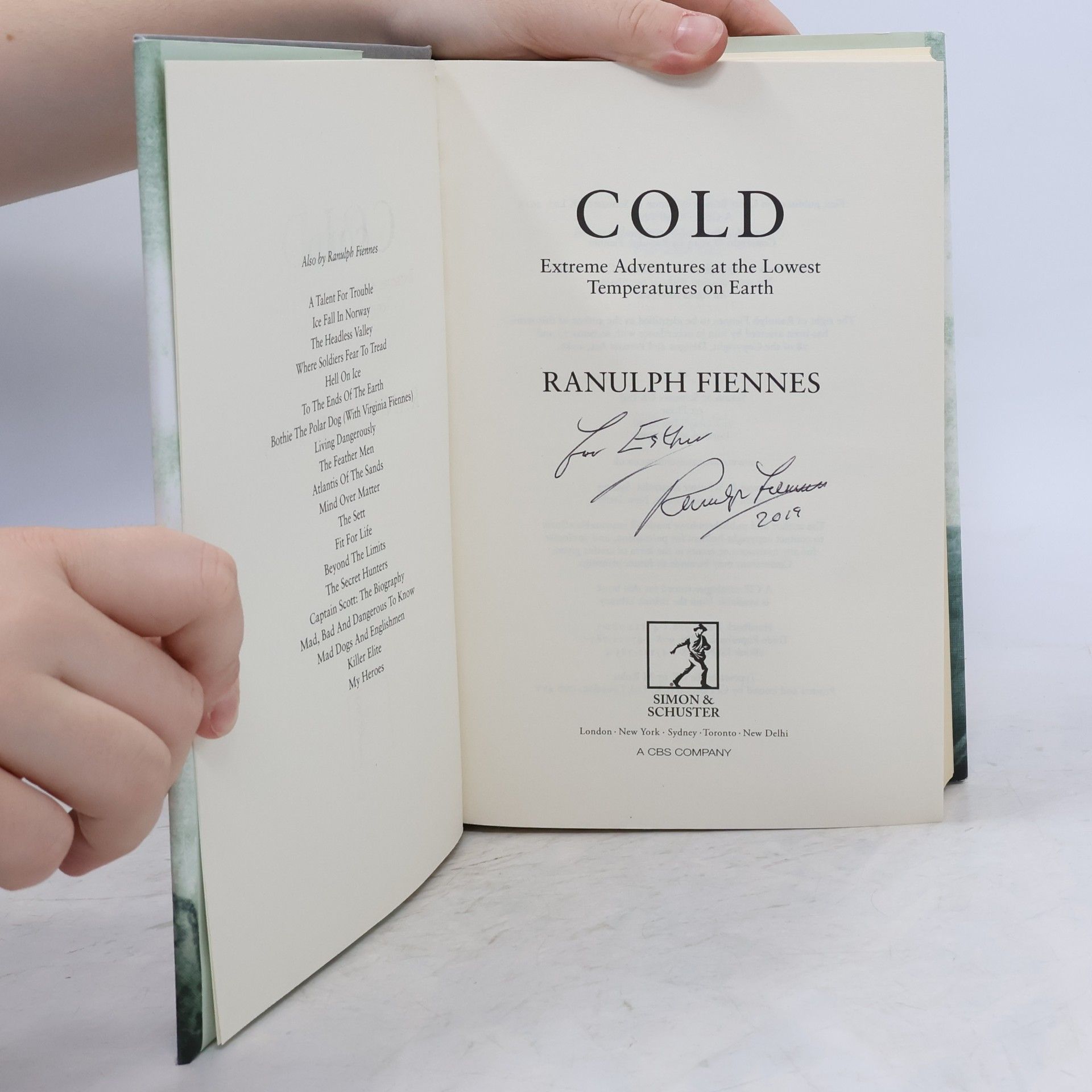 Sir Ranulph Fiennes Bt OBE Cold