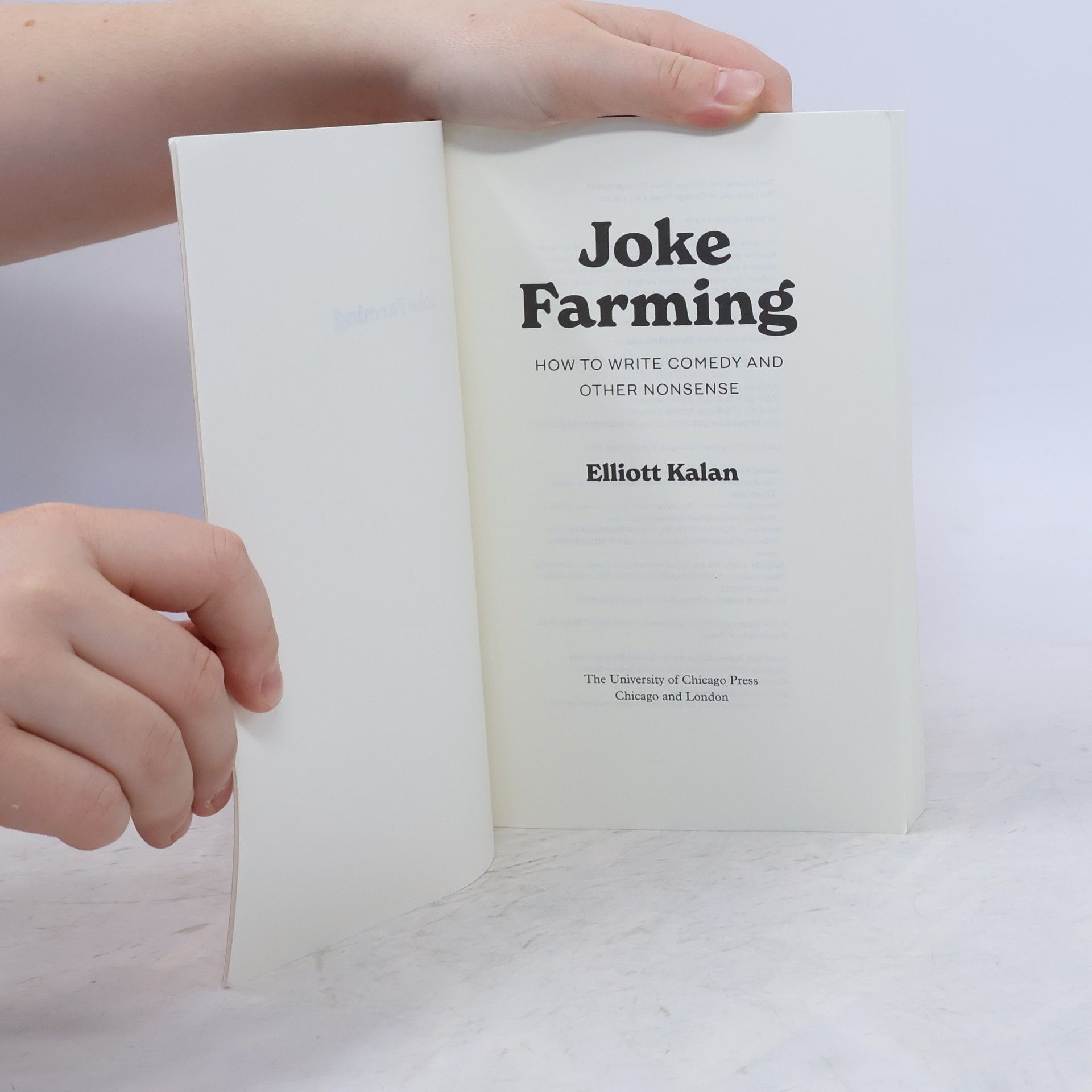 Elliott Kalan Joke Farming