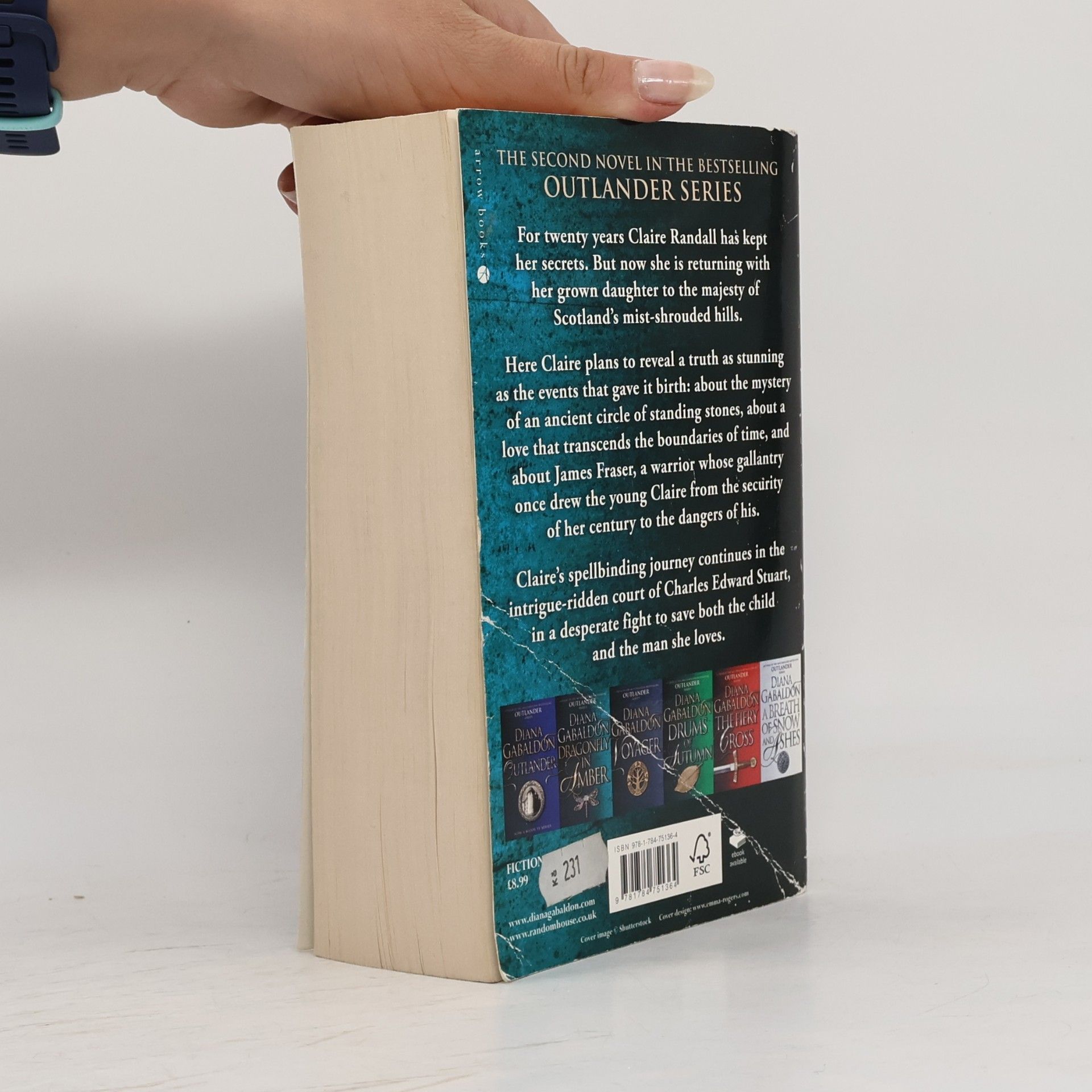 Diana Gabaldon Dragonfly in amber
