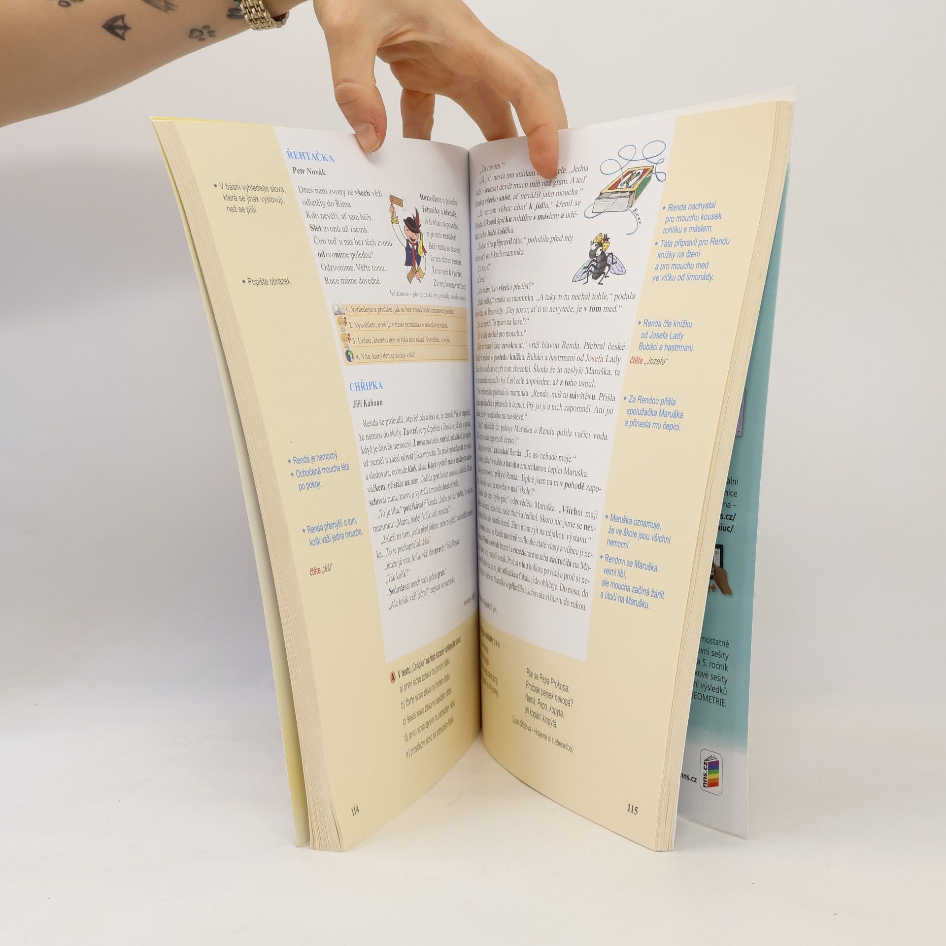 Various authors Čítanka 4 NOVĚ vhodná pro žáky SVP