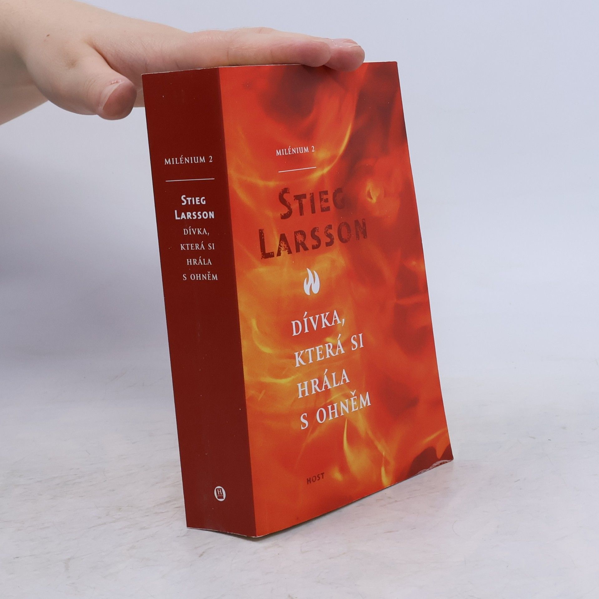 Stieg Larsson Dívka, která si hrála s ohněm