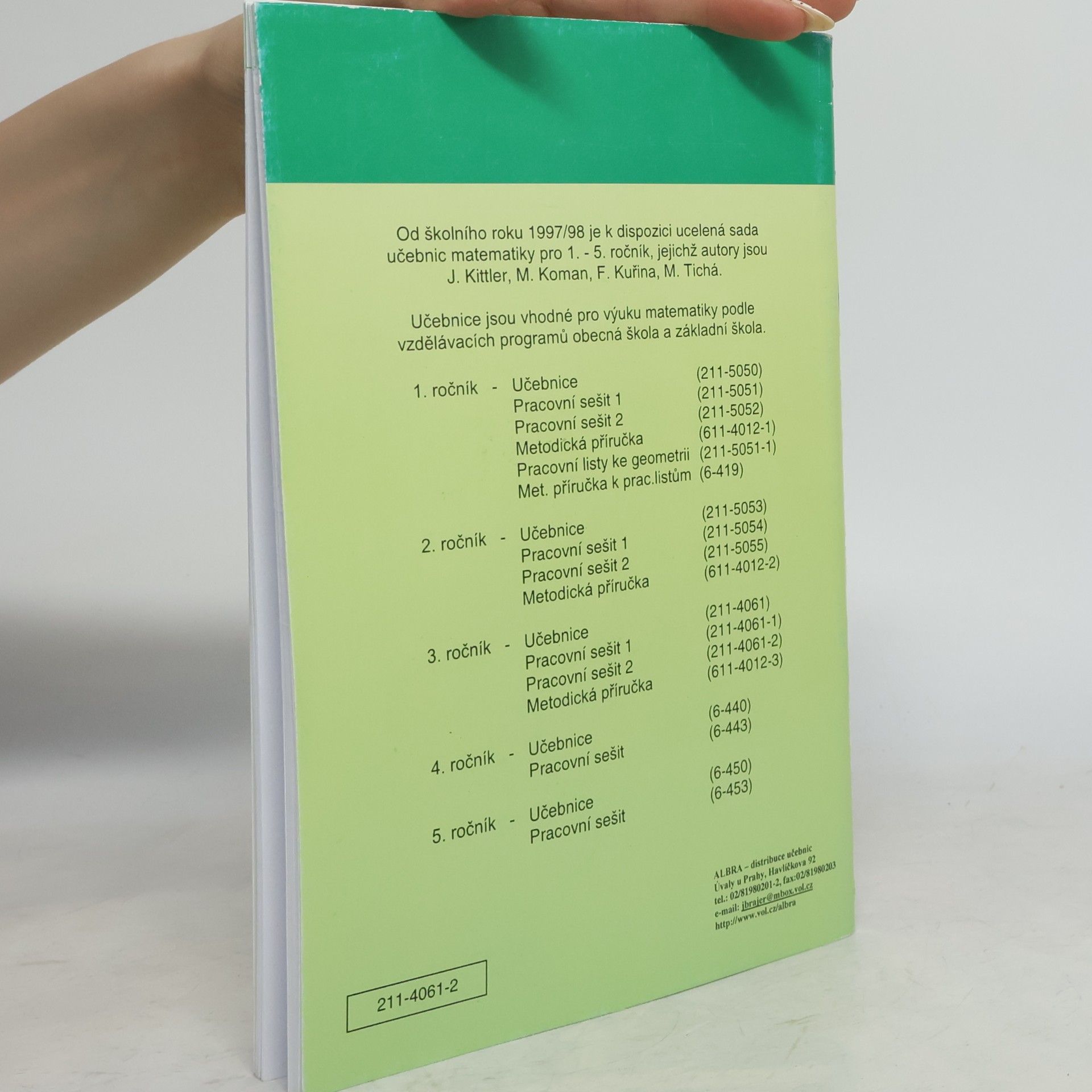 Josef Kittler Matematika pro 3. ročník základní školy