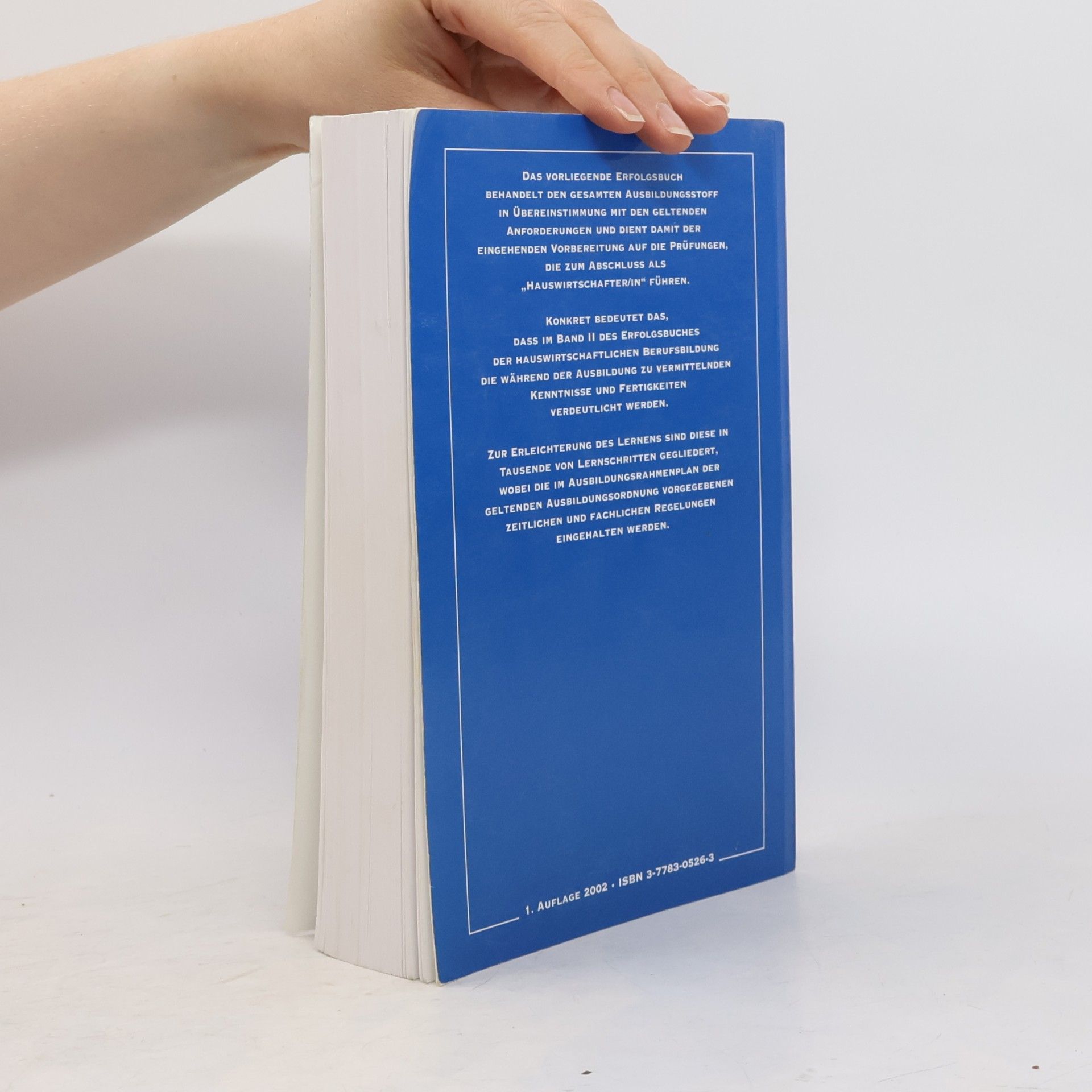 Ortwin Frömsdorf Erfolgsbuch für die hauswirtschaftliche Berufsbildung 2. Dienstleistungen.
