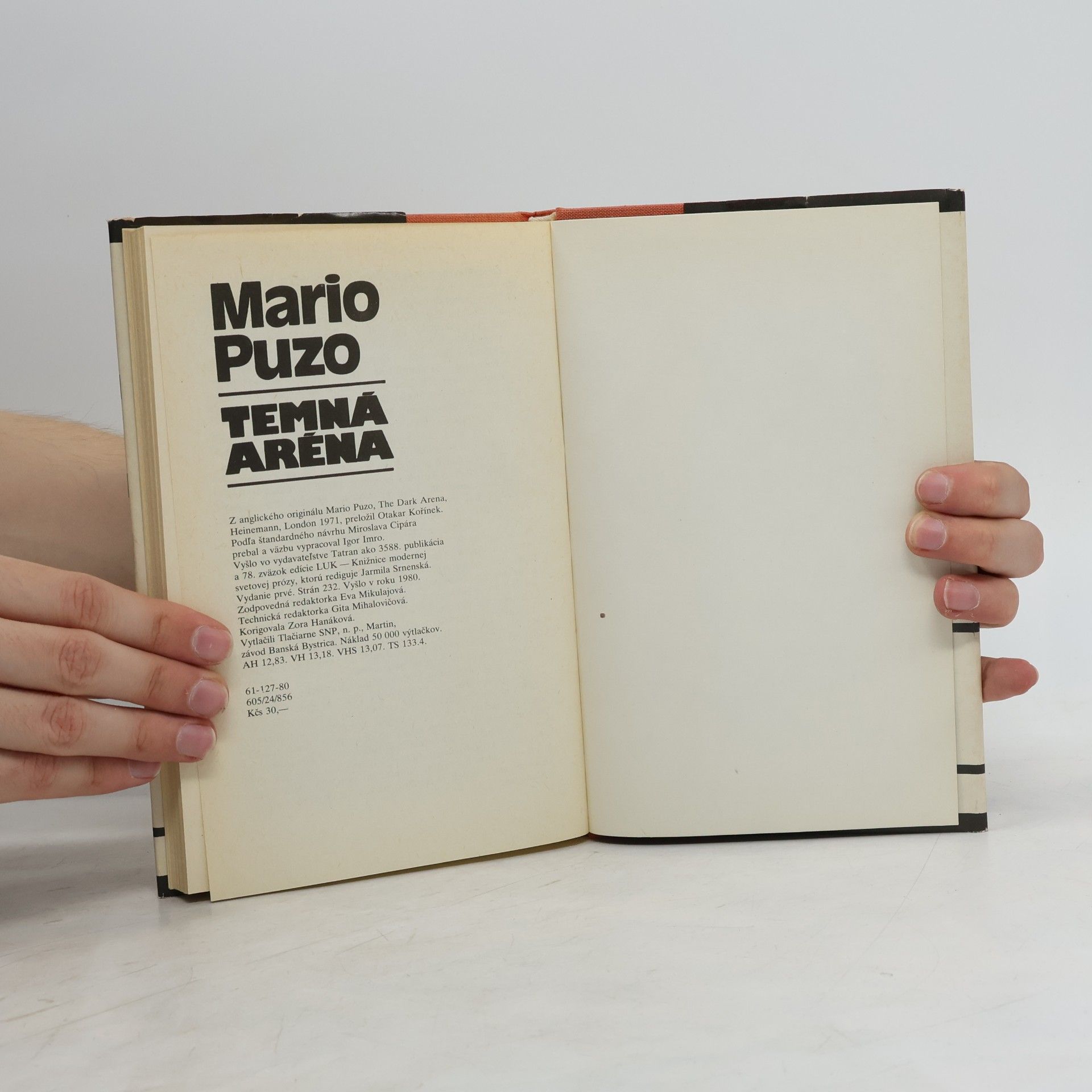 Mario Puzo Temná aréna