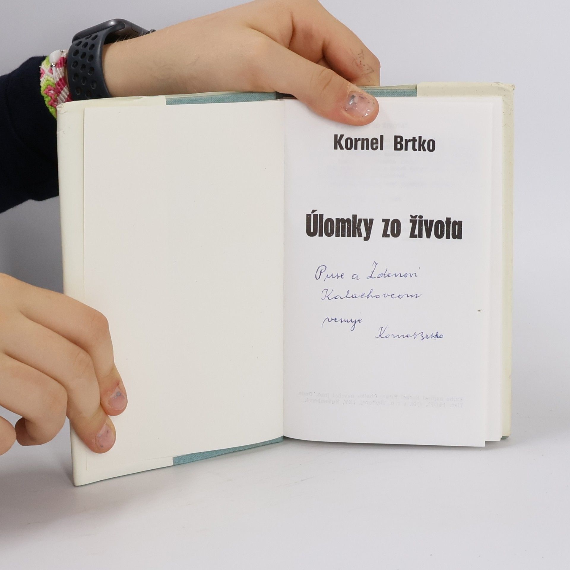 Kornel Brtko Úlomky zo života