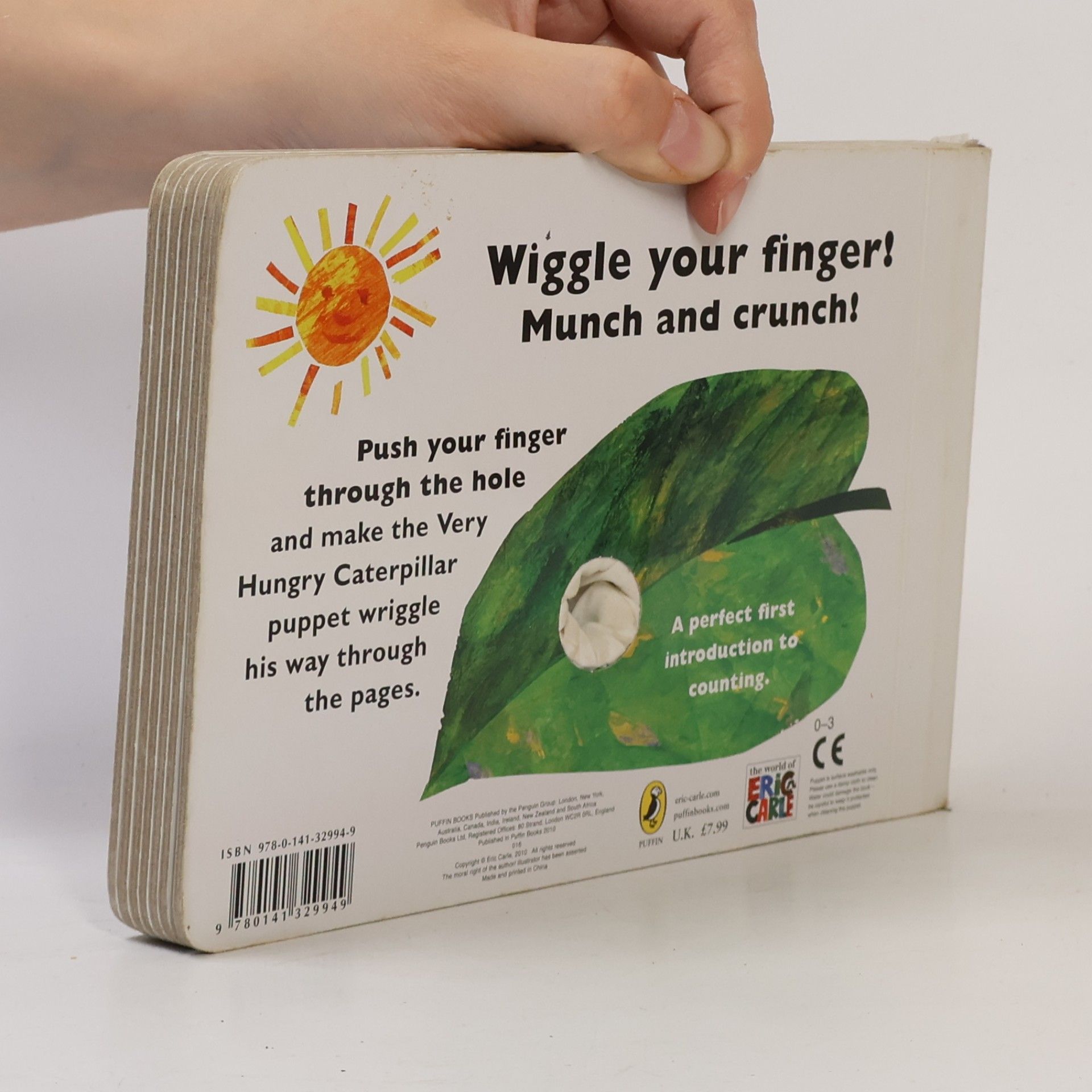 Eric Carle The Very Hungry Caterpillar Finger Puppet Book