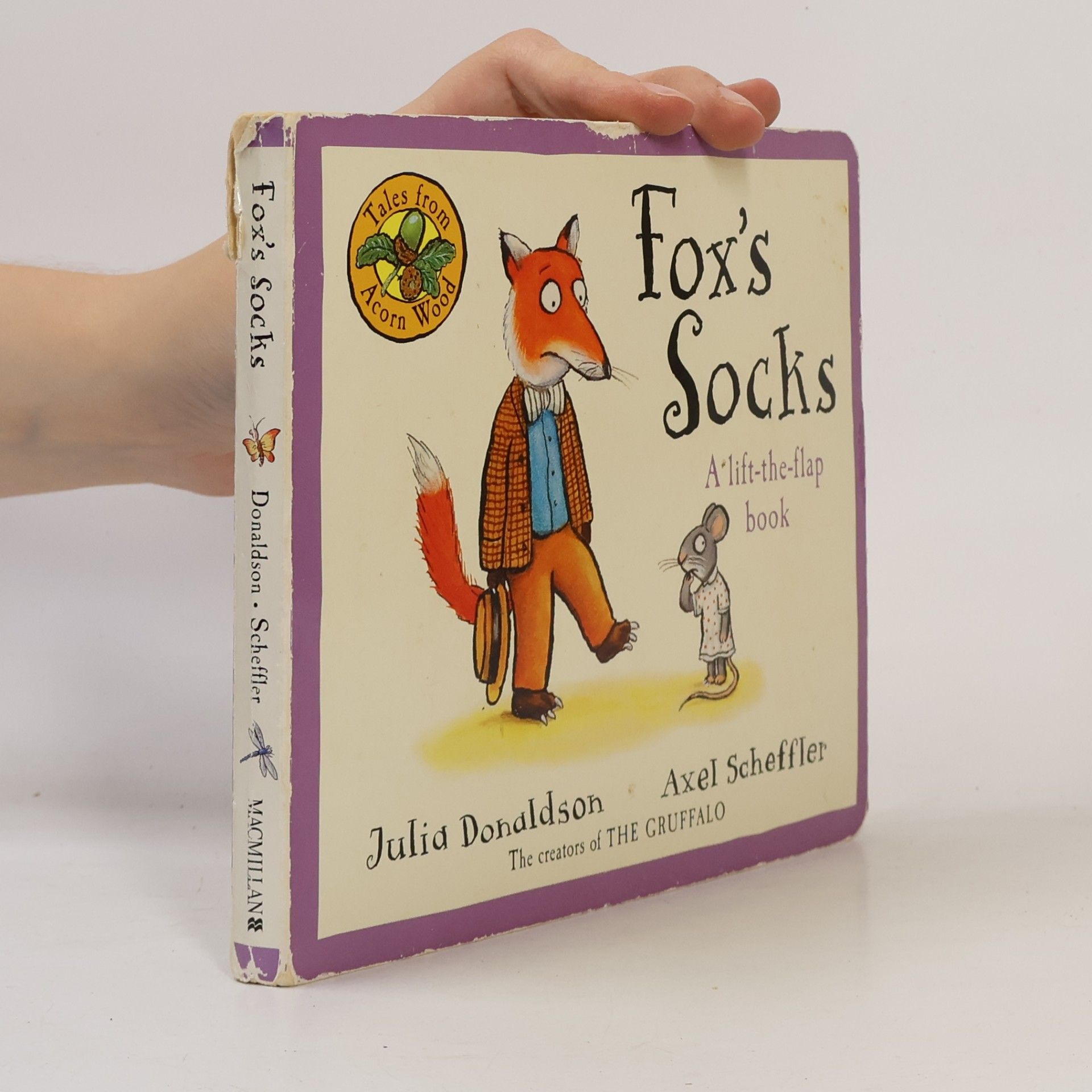 Julia Donaldson Foxs socks