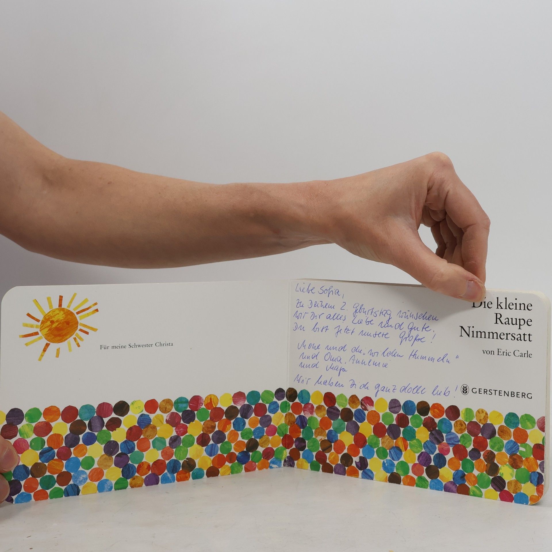 Eric Carle Die kleine Raupe Nimmersatt. Spielbilderbuch