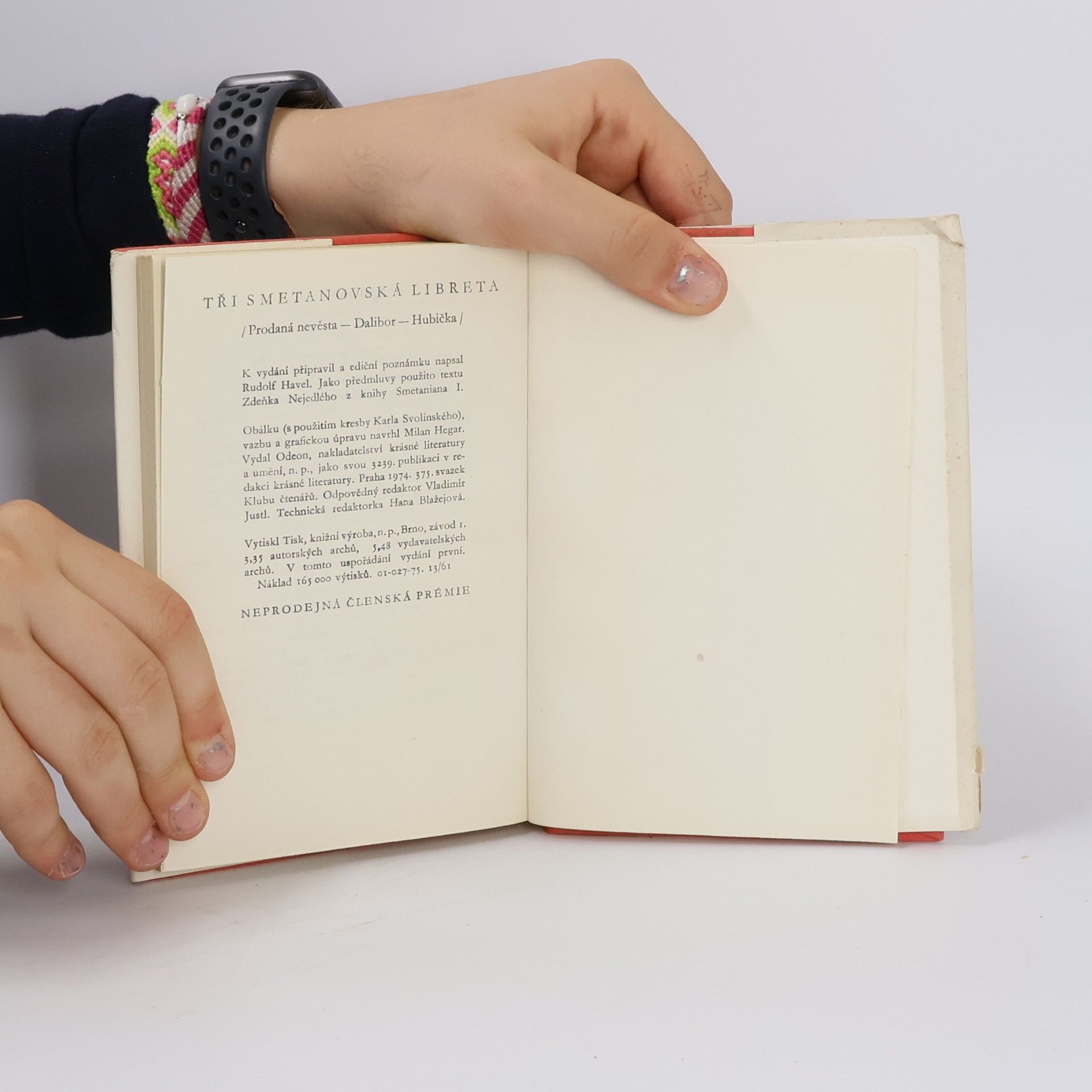 Rudolf Havel Tři smetanovská libreta