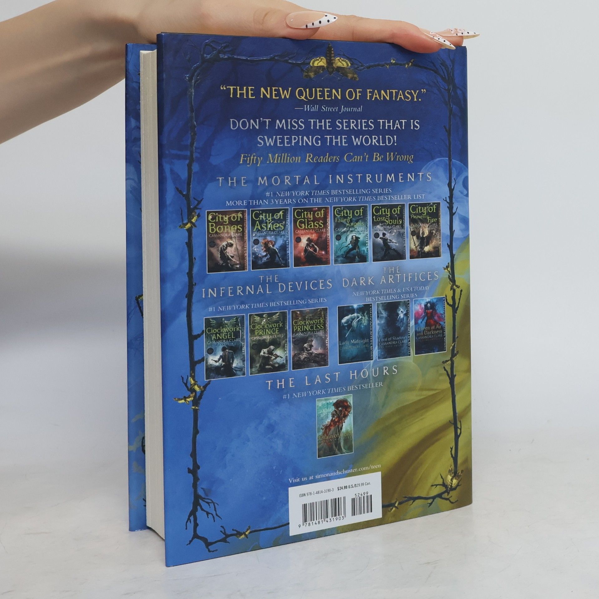 Cassandra Clare Chain of Iron - the last hours