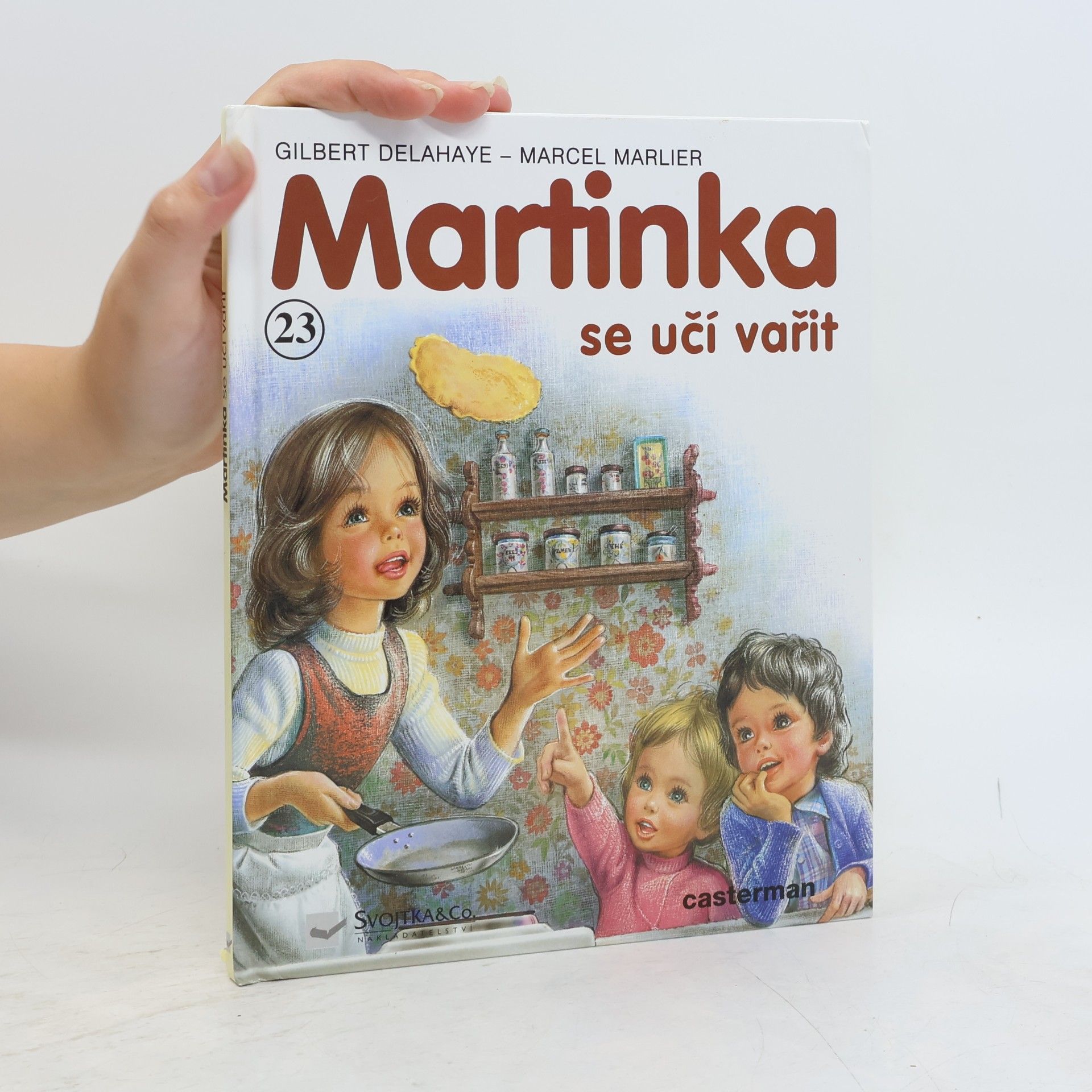 Gilbert Delahaye Martinka se učí vařit