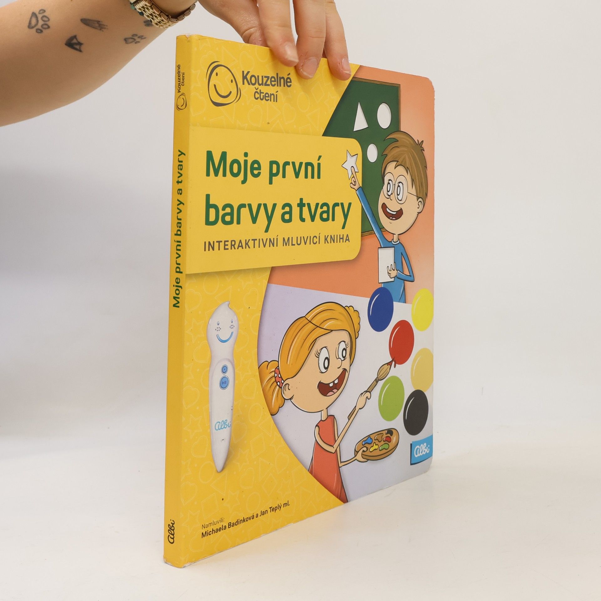 Zuzana Slánská Moje první barvy a tvary. Interaktivní mluvící kniha