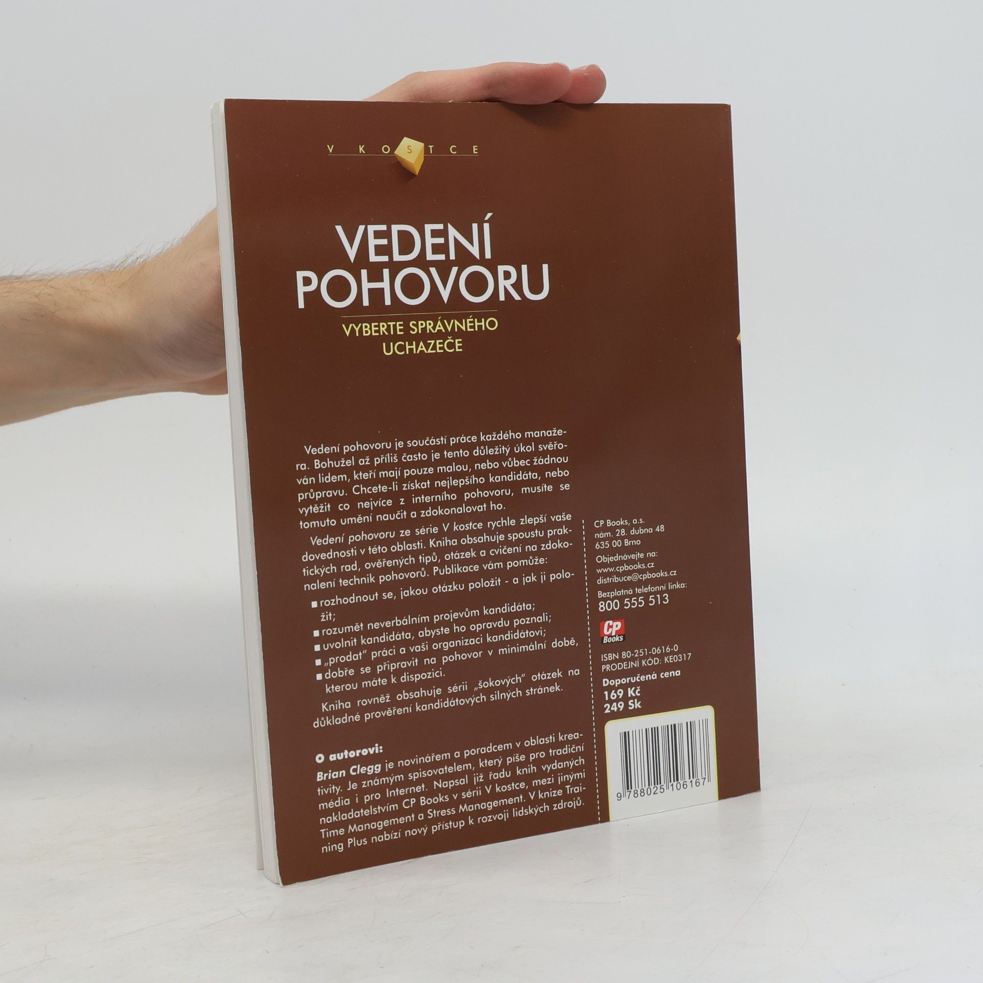 Brian Clegg Vedení pohovoru v kostce