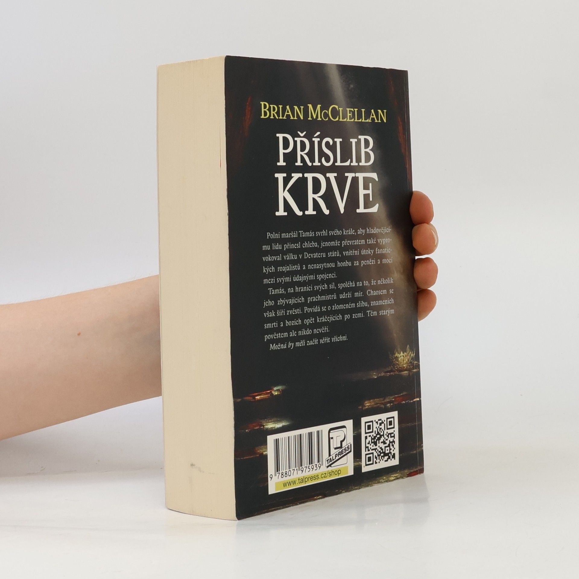 Brian McClellan Příslib krve