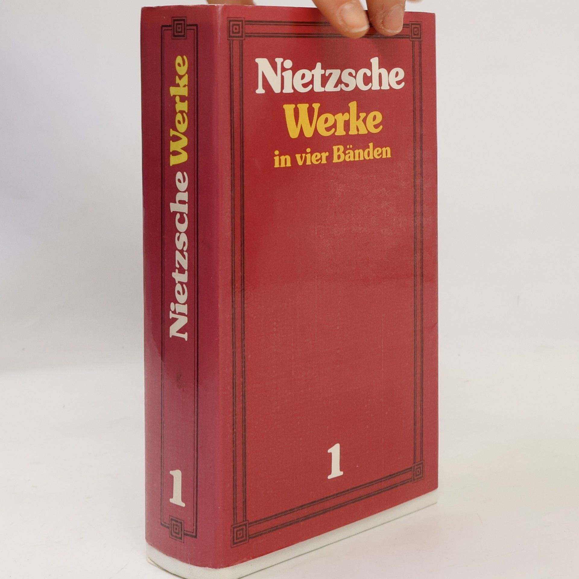 Friedrich Nietzsche Werke in vier Bänden 1