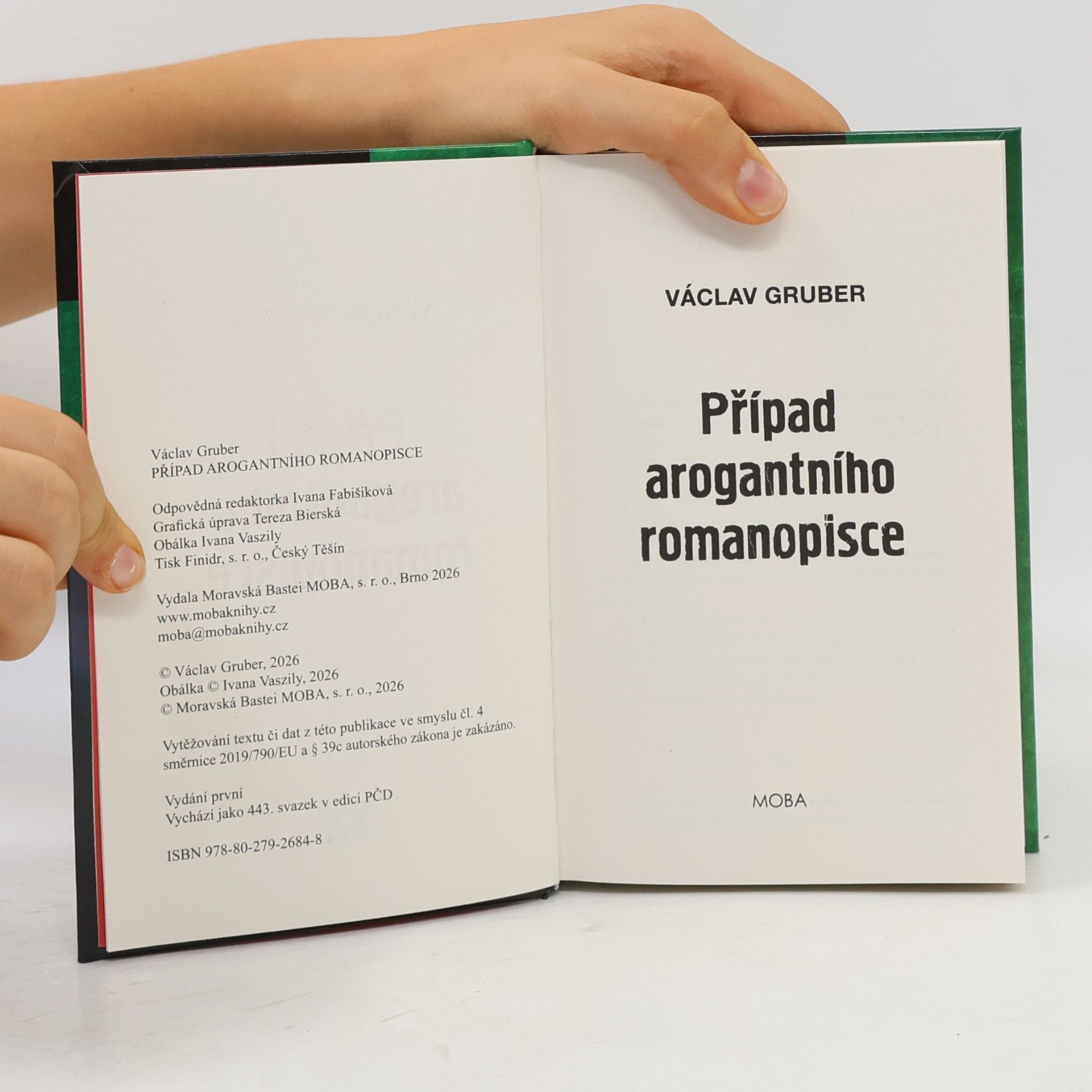 Václav Gruber Případ arogantního romanopisce