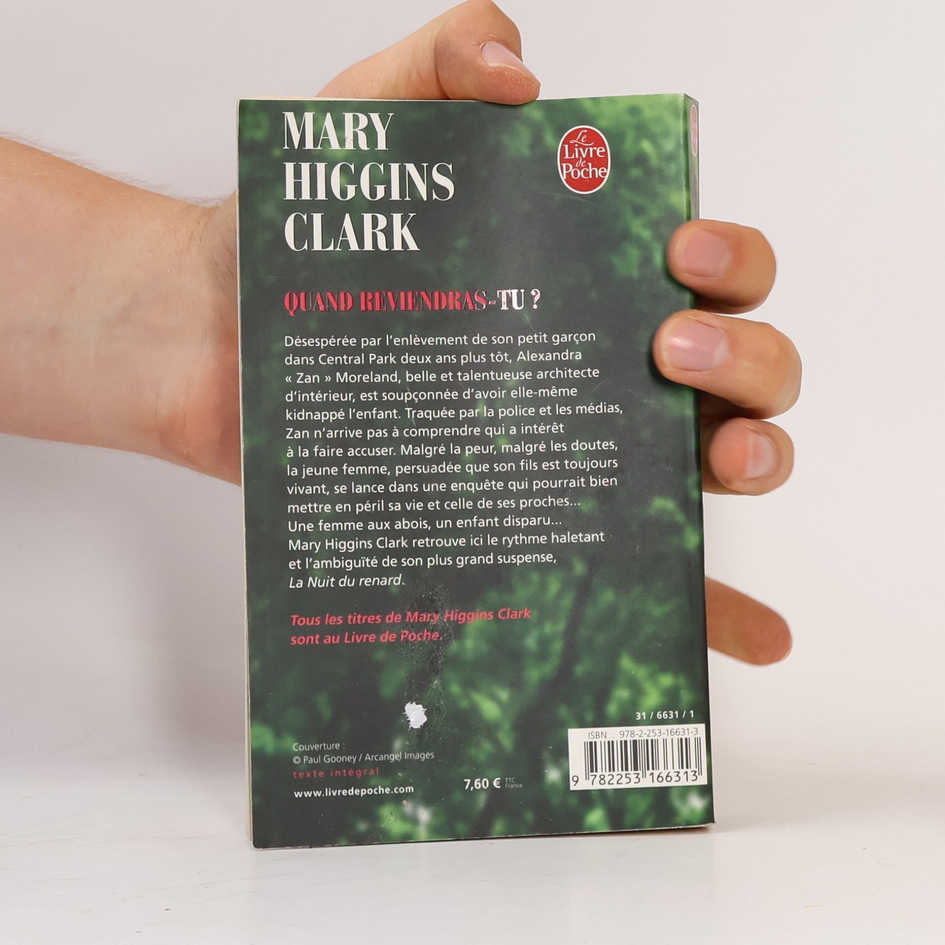 Mary Higgins Clark Quand reviendras-tu?