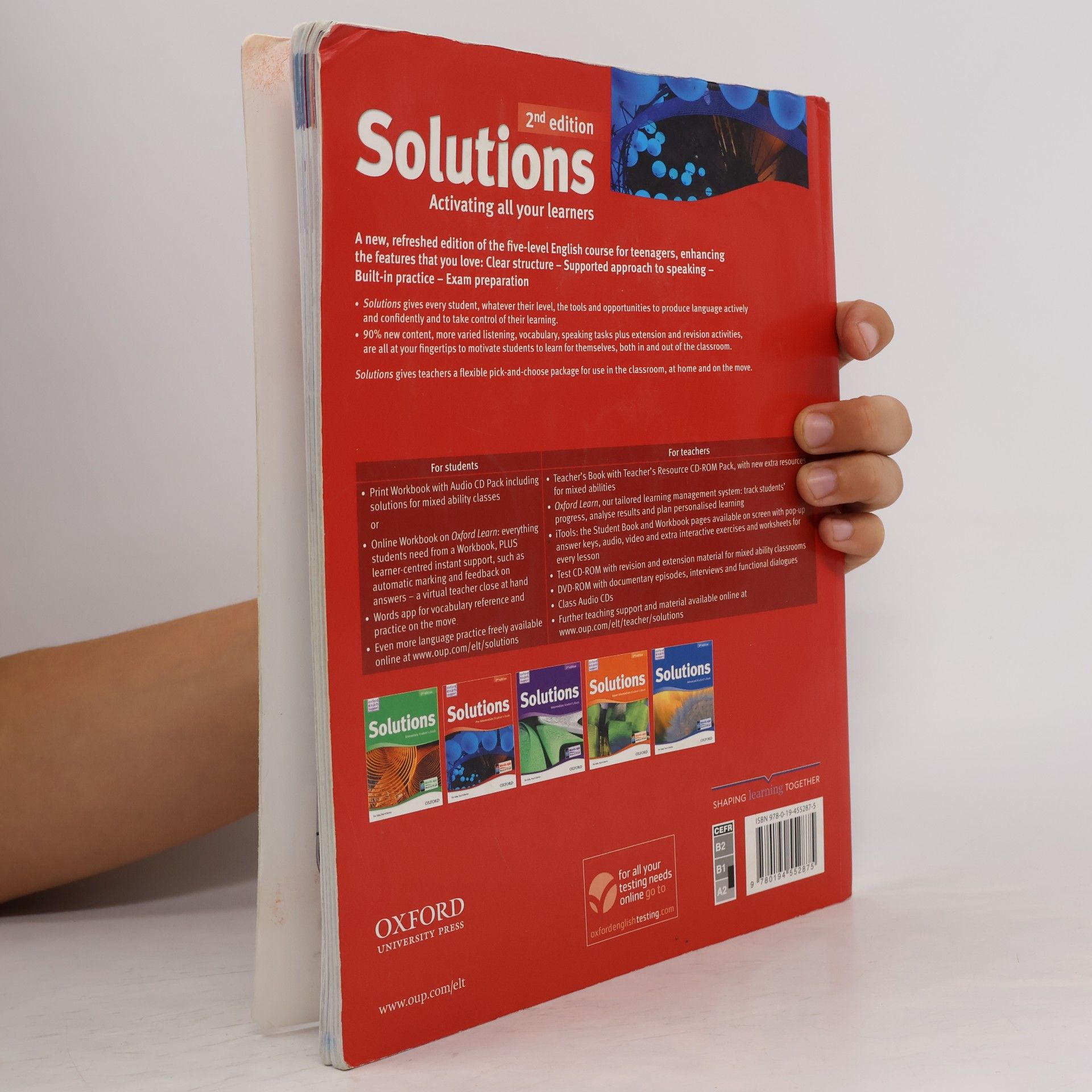 Paul A. Davies Solutions: Pre-Intermediate Student's Book