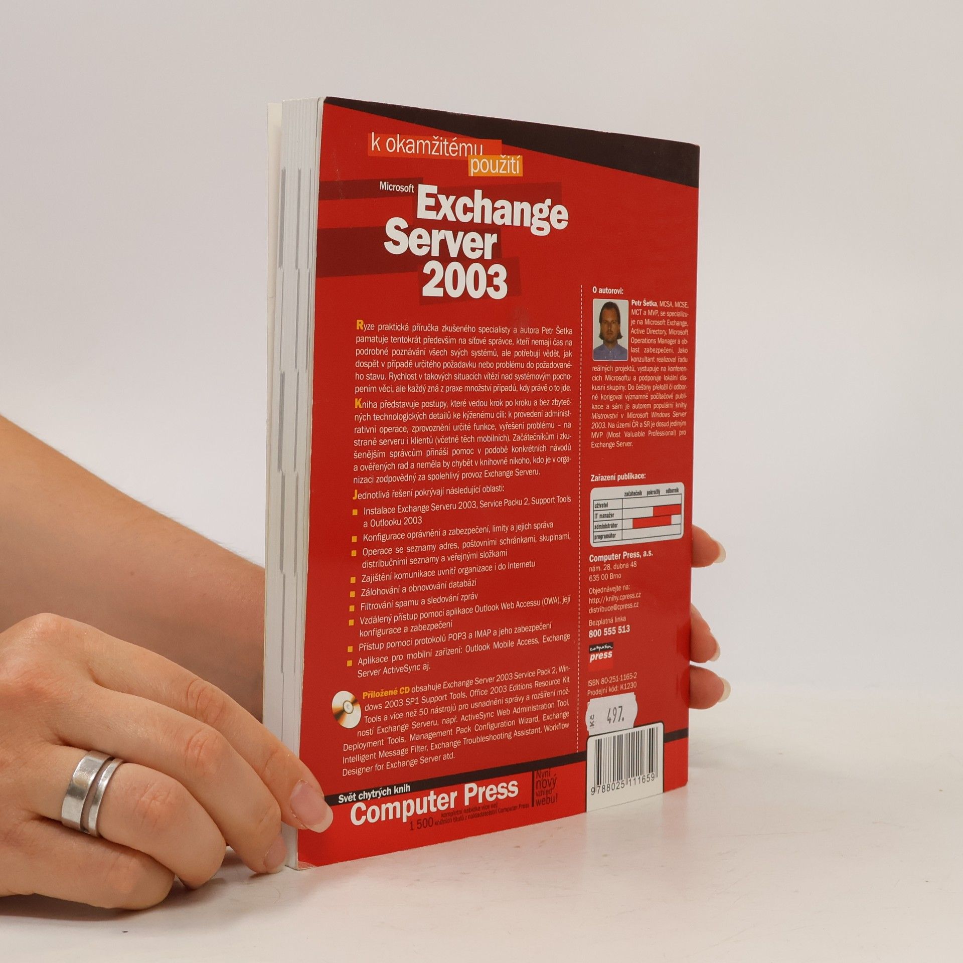 Petr Šetka Microsoft Exchange Server 2003 – Hotová řešení
