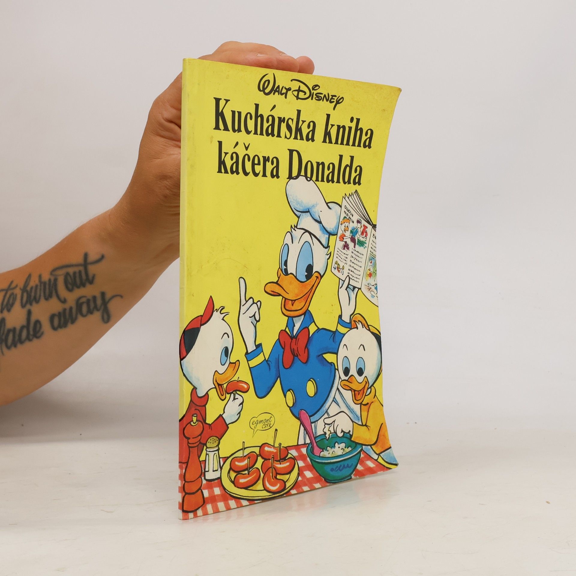 Walt Disney Kuchárska kniha káčera Donalda