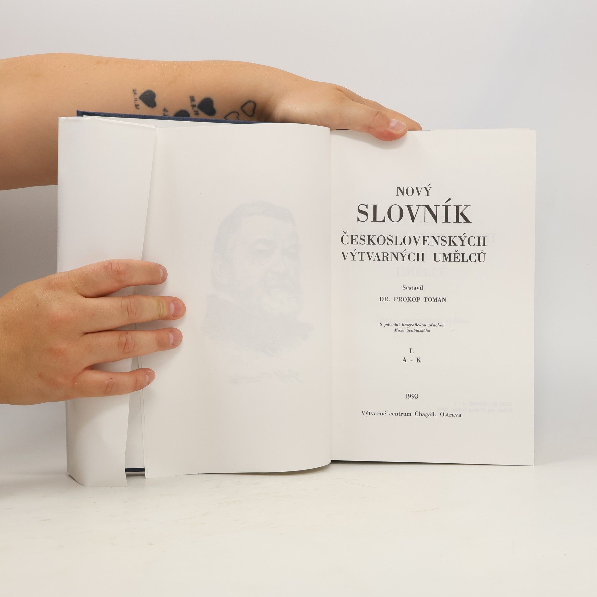 Prokop Toman Nový slovník československých výtvarných umělců I. A-K