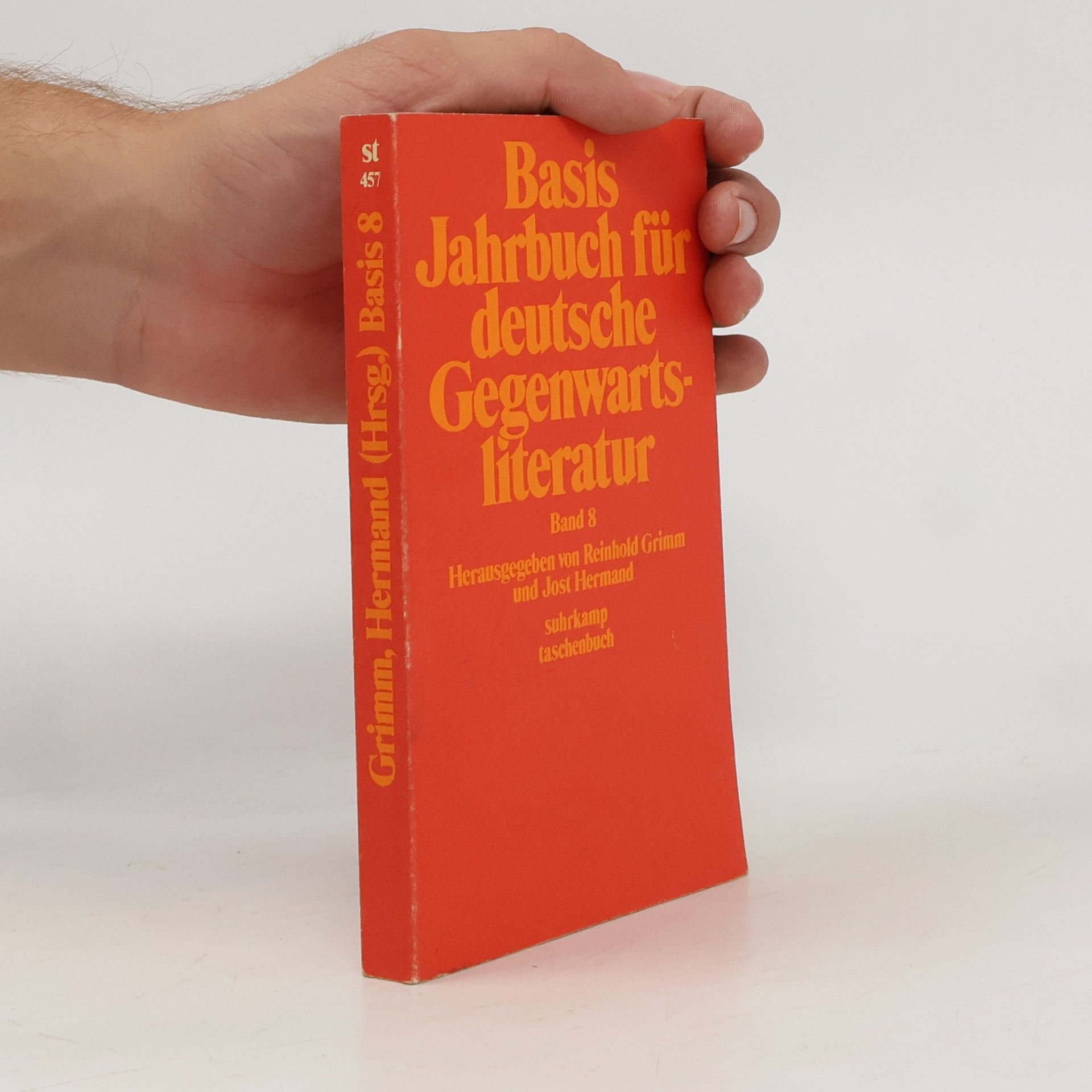 Various authors Basis. Jahrbuch für deutsche Gegenwartsliteratur