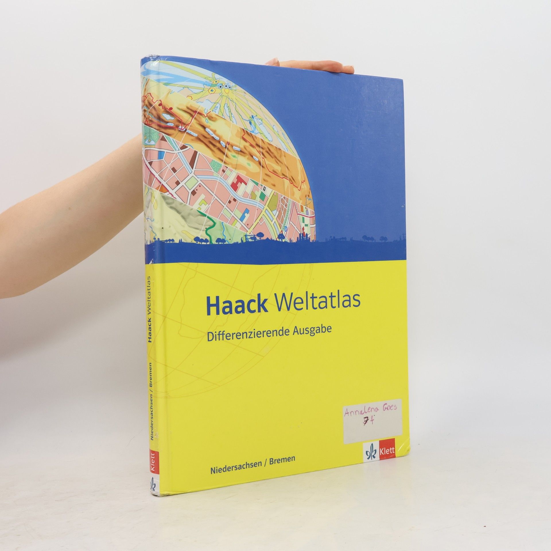 KLETT Haack Weltatlas, Differenzierende Ausgabe für Niedersachsen / Bremen, m. Arbeitsheft Kartenlesen u. Atlasführerschein