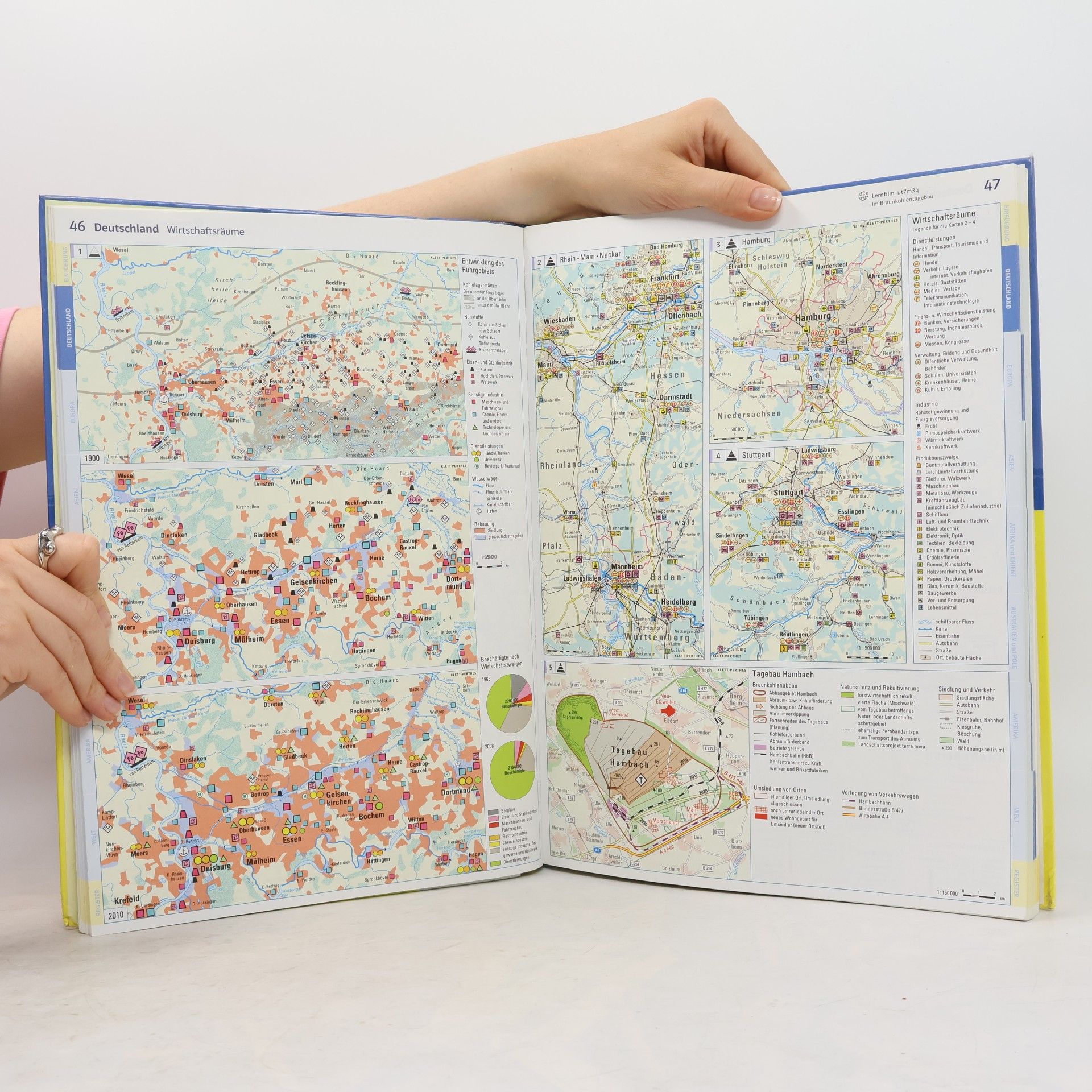 KLETT Haack Weltatlas, Differenzierende Ausgabe für Niedersachsen / Bremen, m. Arbeitsheft Kartenlesen u. Atlasführerschein