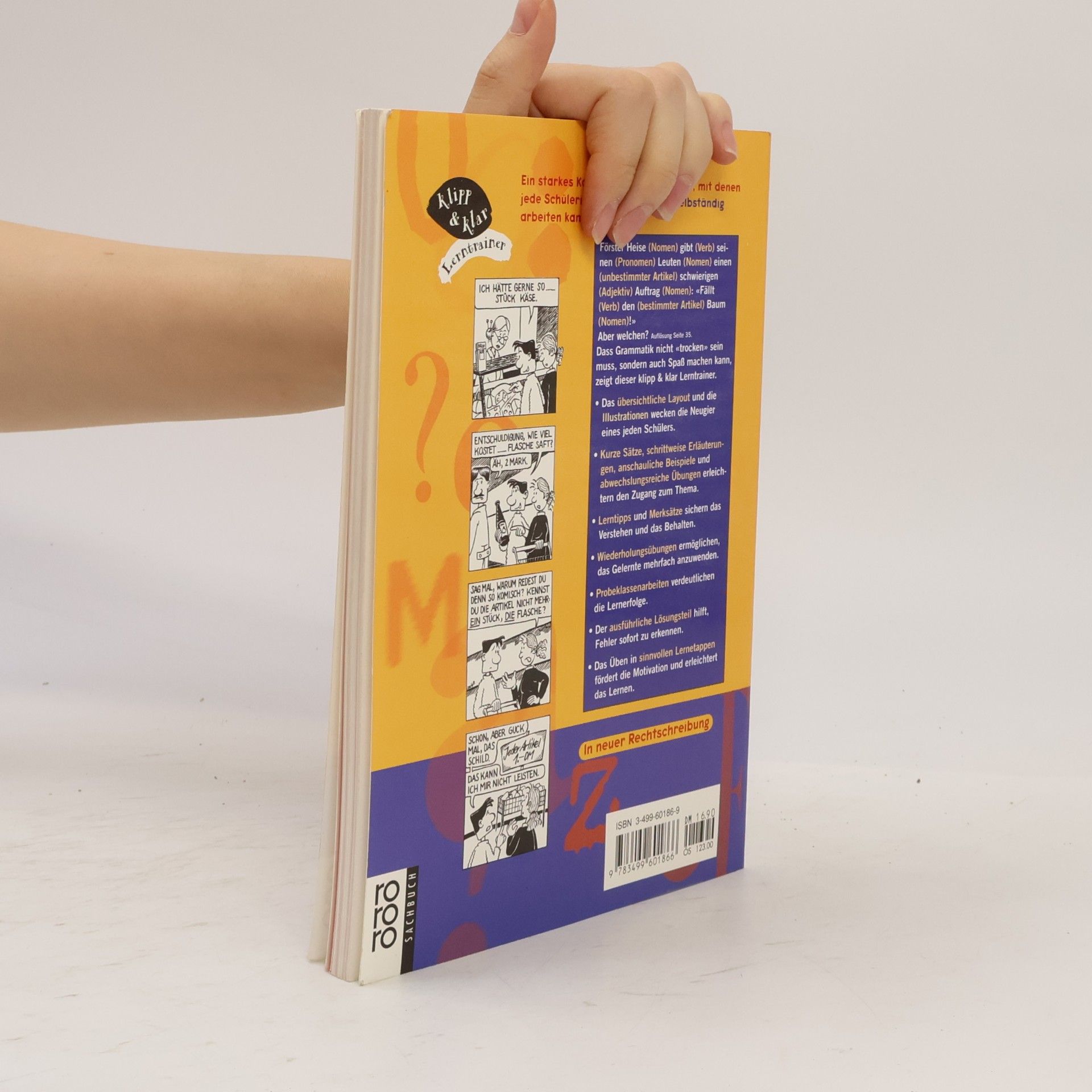 Käthe-Ursula Kuhn-Kalms Klipp & Klar Lerntrainer: Deutsch, 5. und 6. Klasse. Grammatik