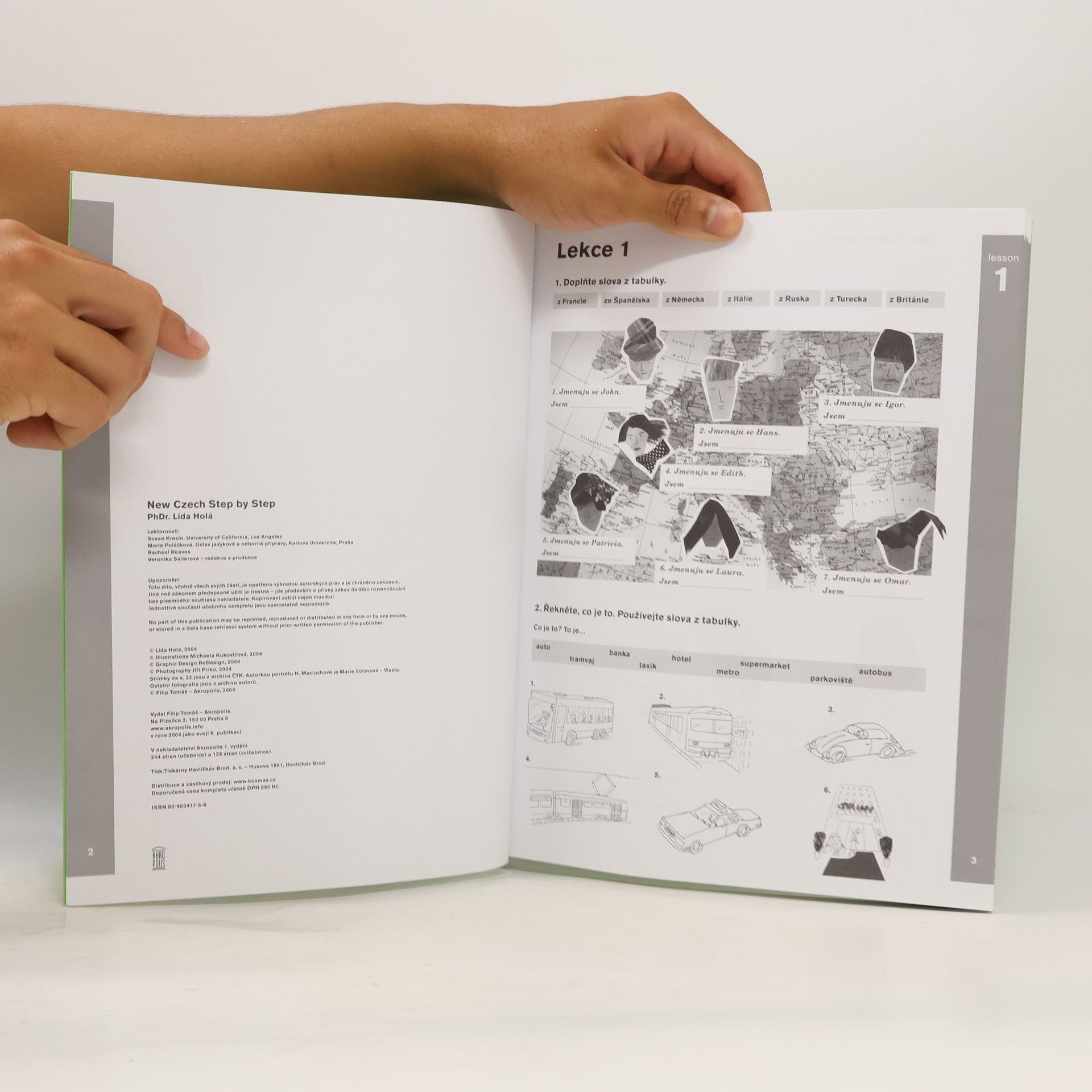 Lída Holá New Czech Step by Step. Activity Book