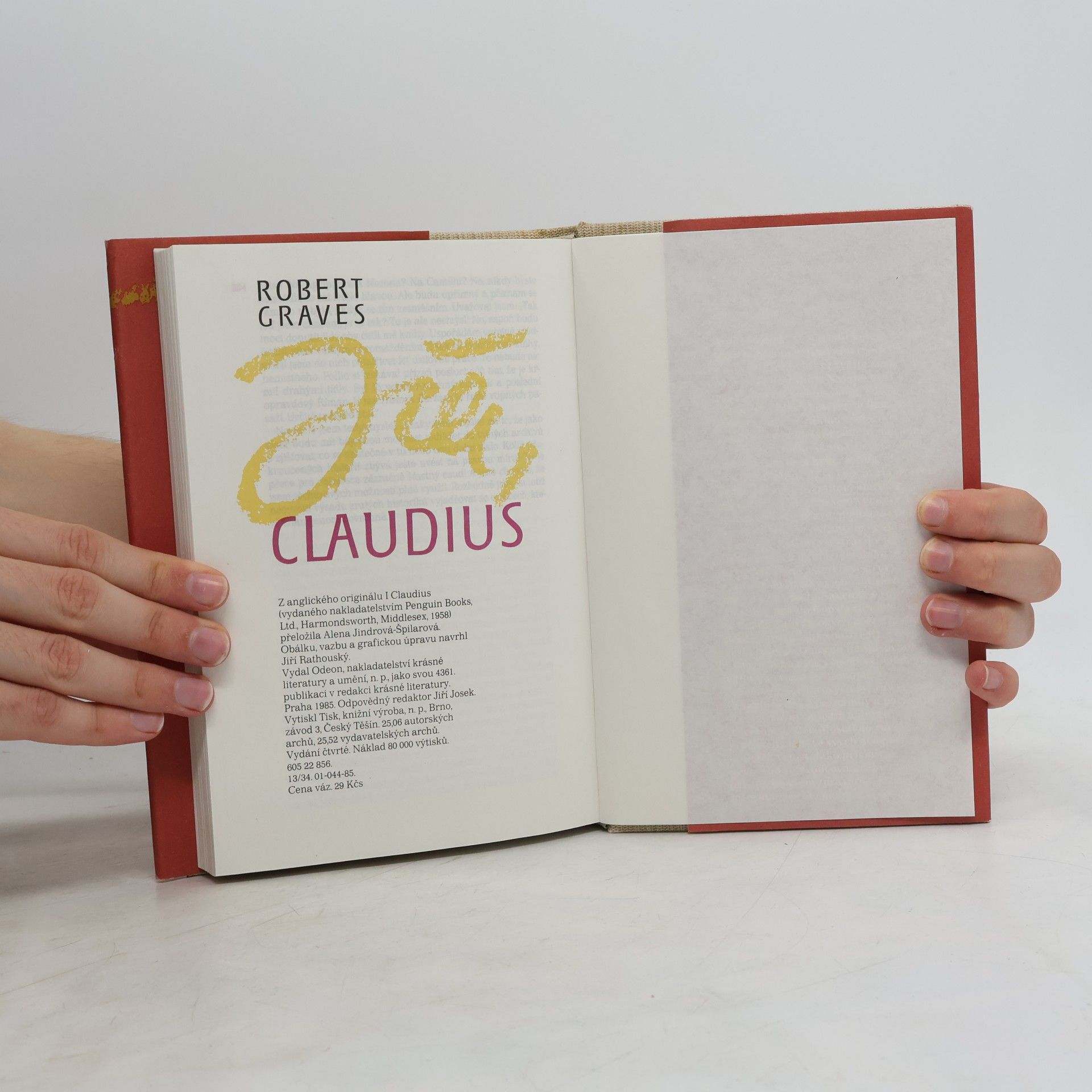 Robert Graves Já, Claudius