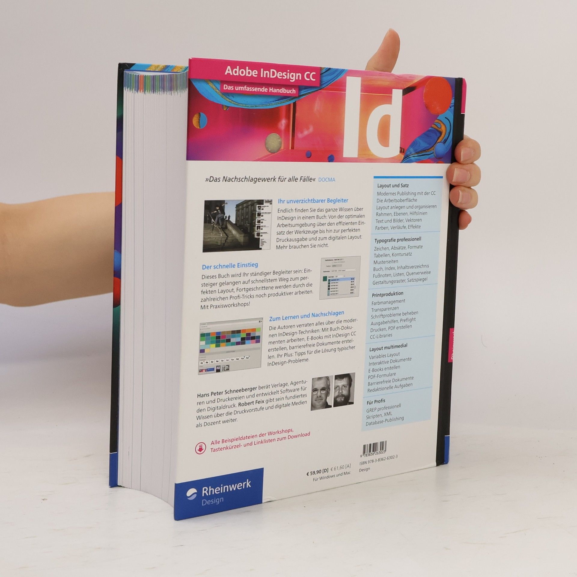 Hans Peter Schneeberger Adobe InDesign CC