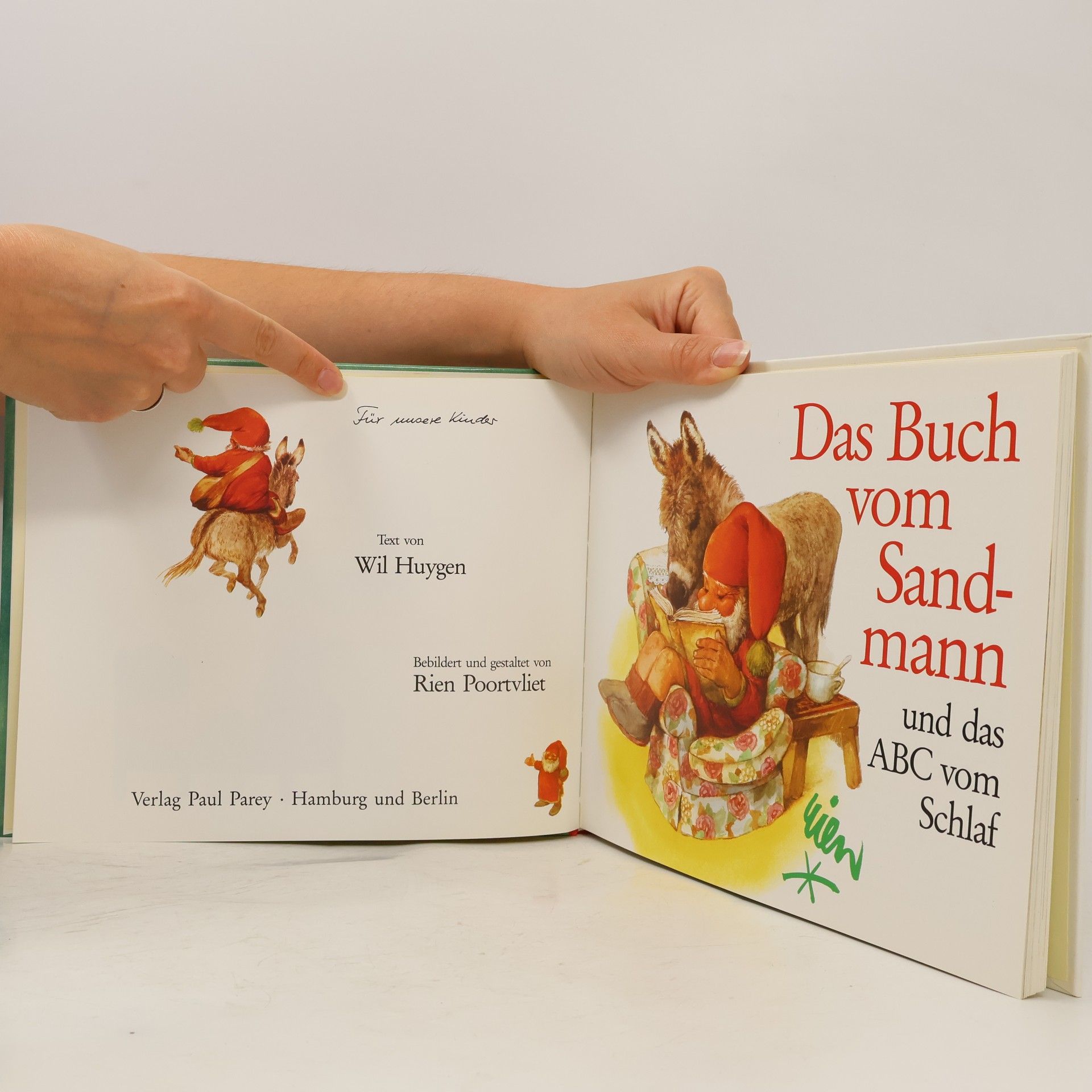 Wil Huygen Das Buch vom Sandmann und das ABC vom Schlaf