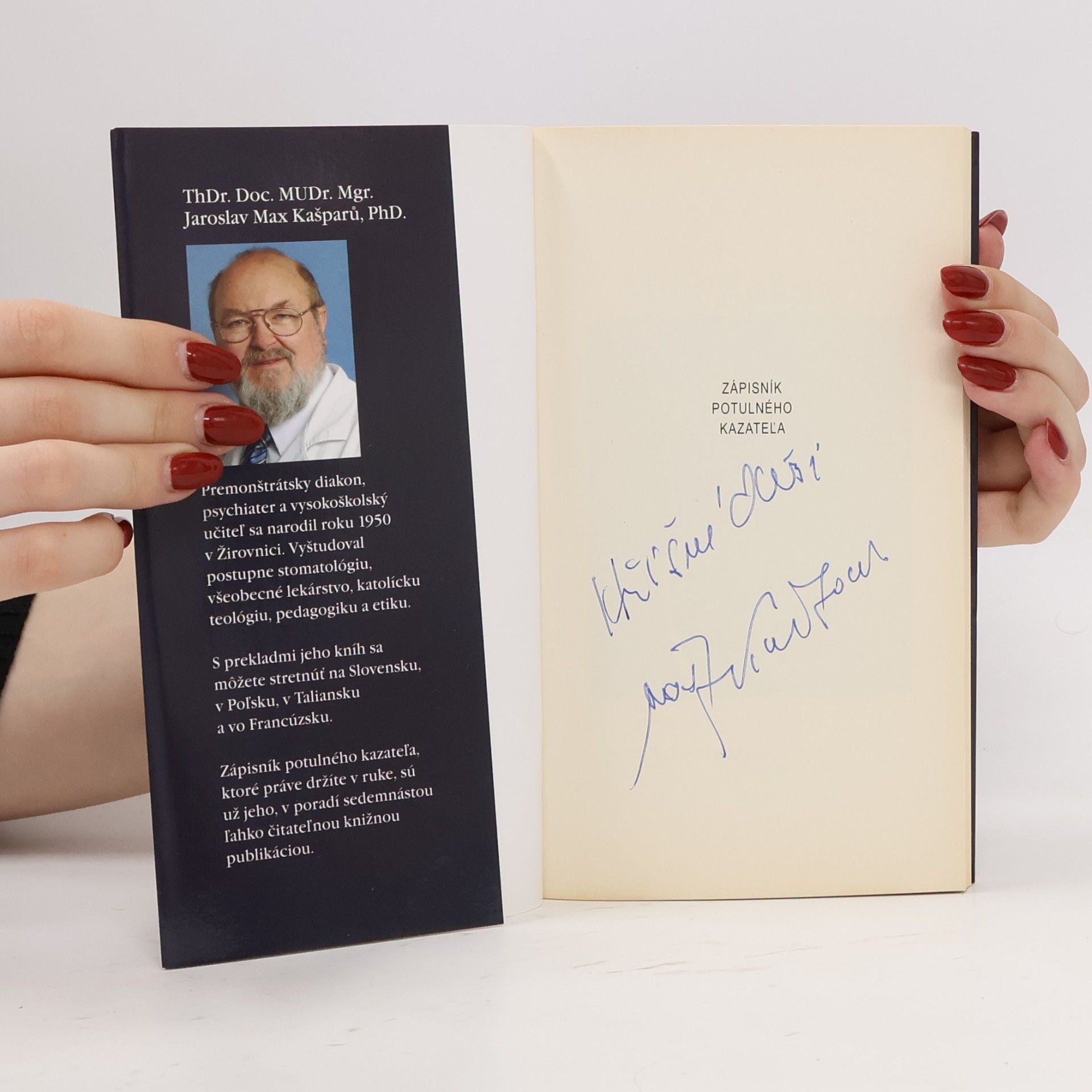 Jaroslav Max Kašparů Zápisník potulného kazateľa