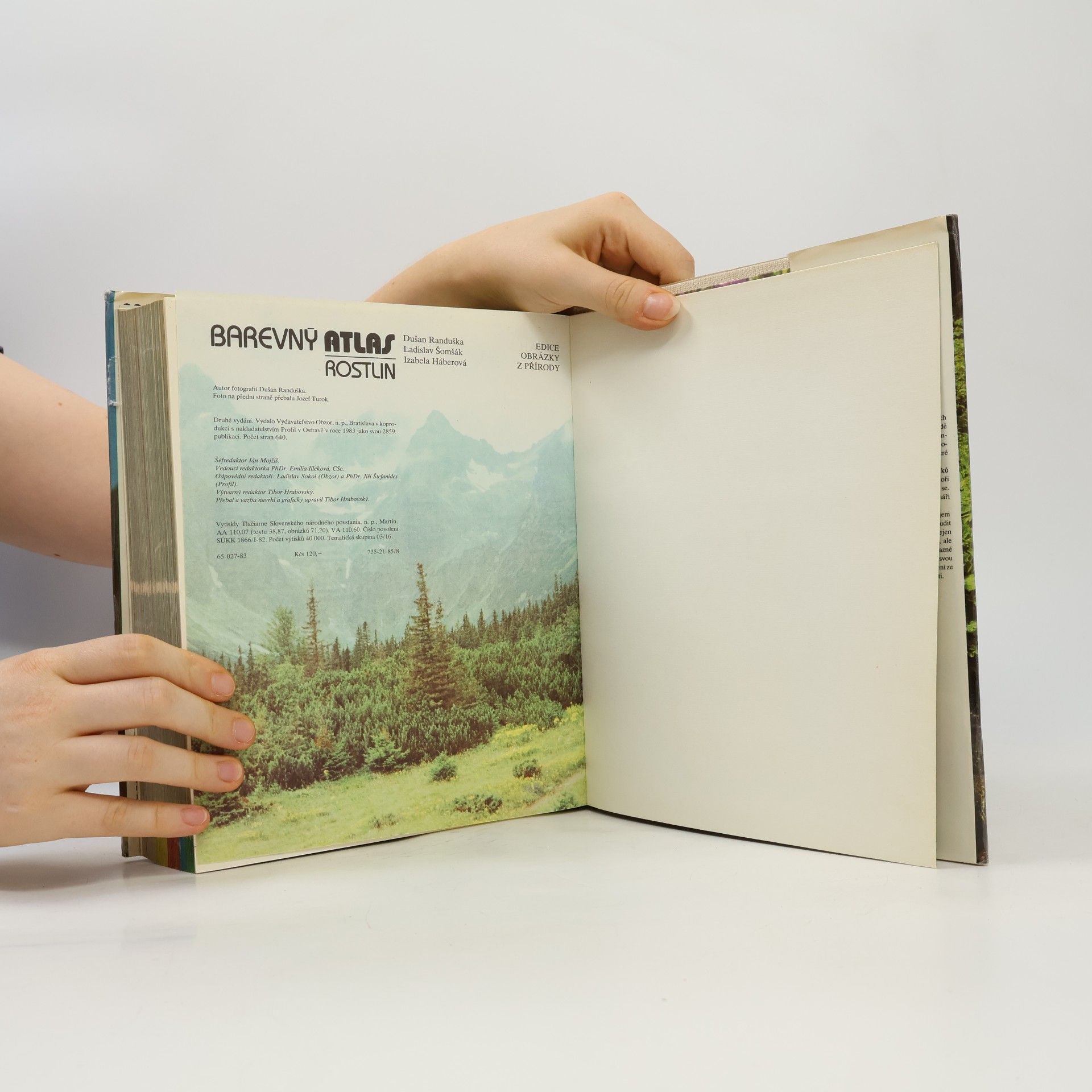 Izabela Háberová Barevný atlas rostlin
